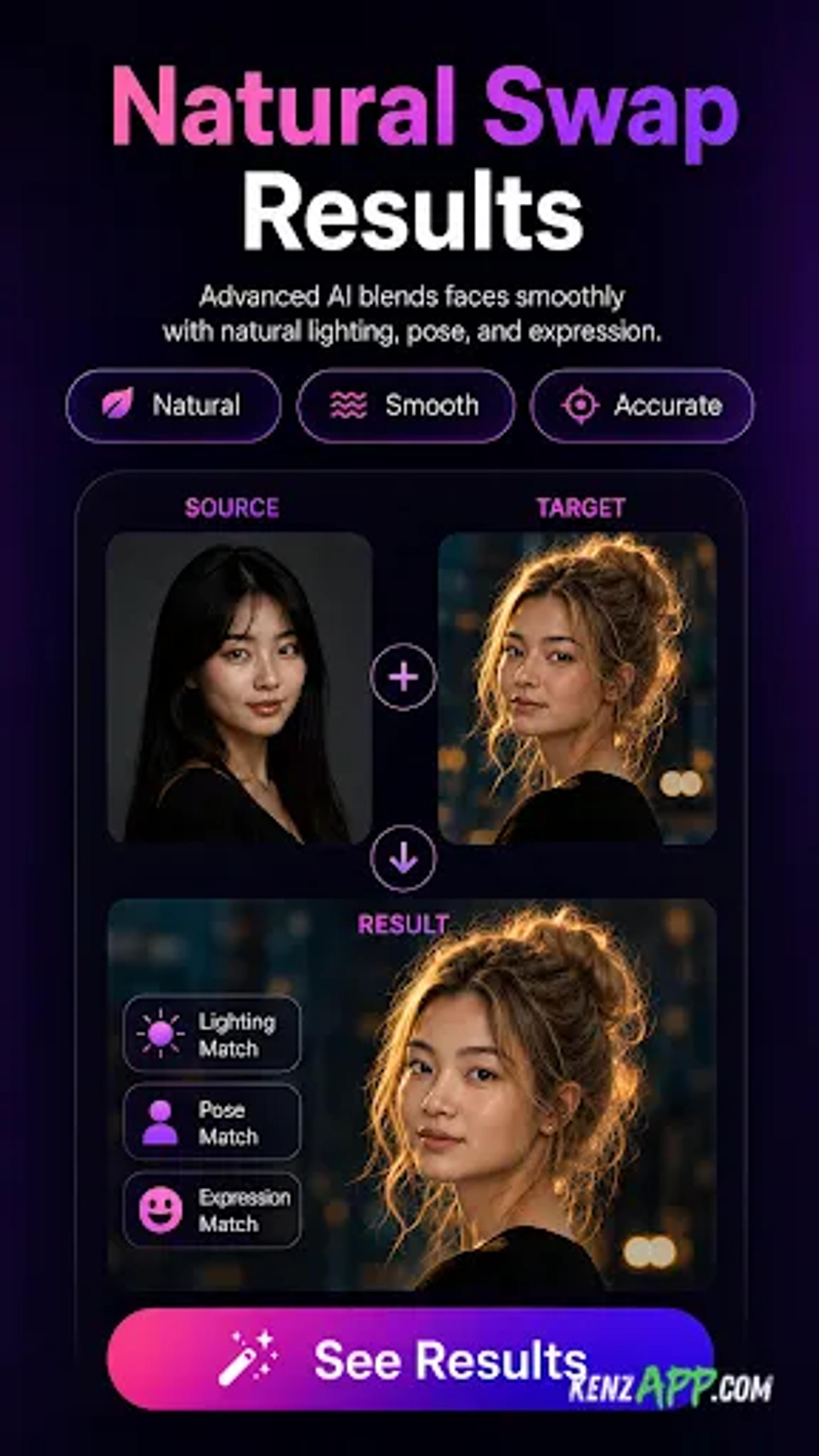لقطة شاشة 2 من RemakeFace : AI Face Swap