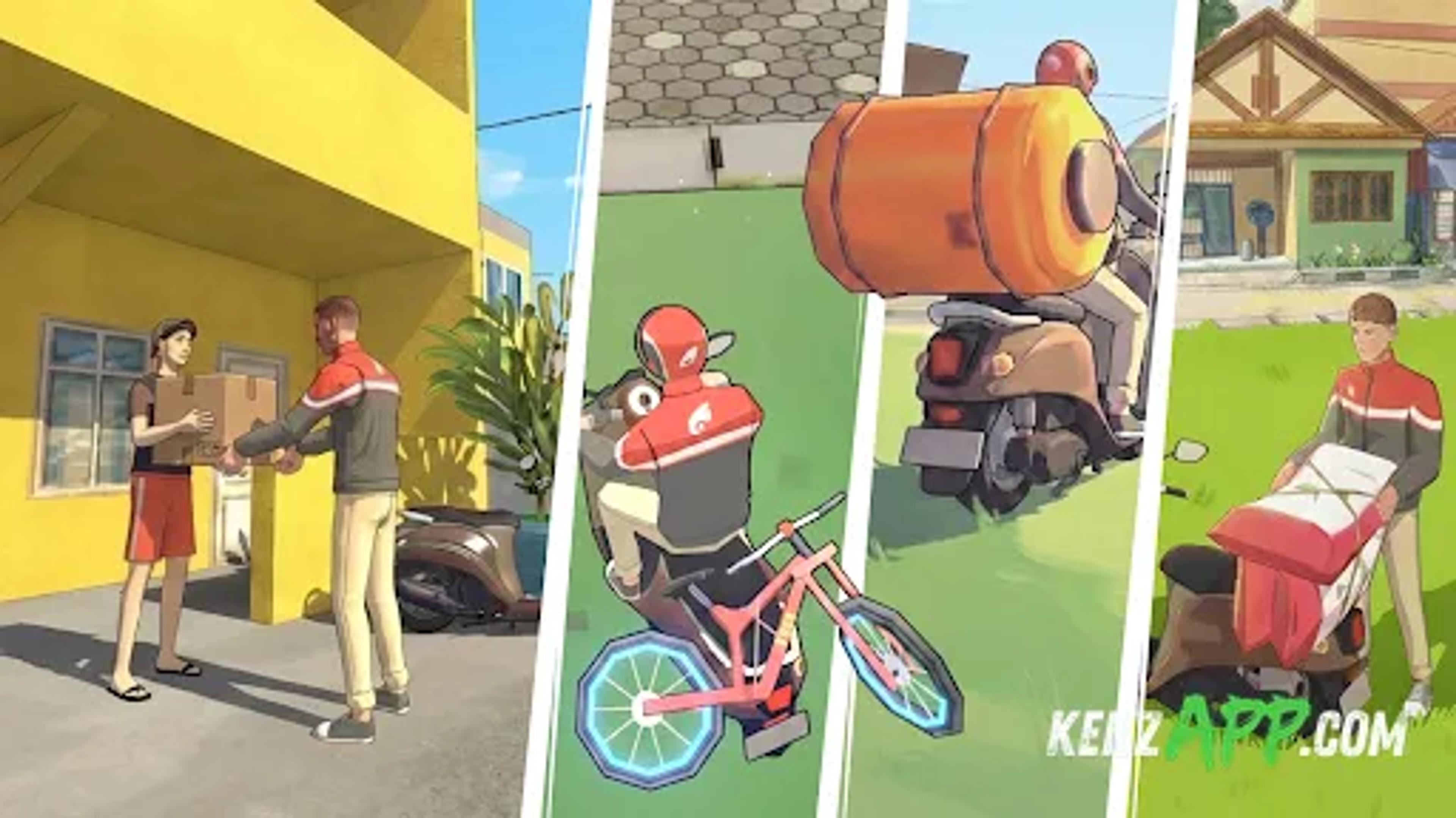 لقطة شاشة 3 من Ojol Life: Food Delivery Game