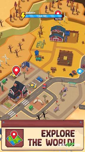 لقطة شاشة 2 من Wasteland Life: Survival Idle