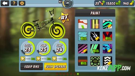 لقطة شاشة 4 من Mad Skills BMX 2: Bike Game
