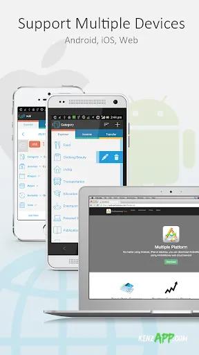 لقطة شاشة 2 من AndroMoney Pro