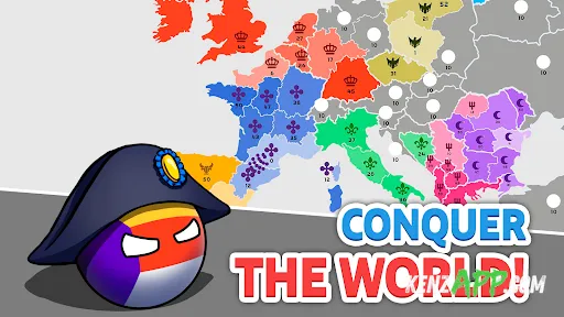لقطة شاشة 1 من State.io — Conquer the World