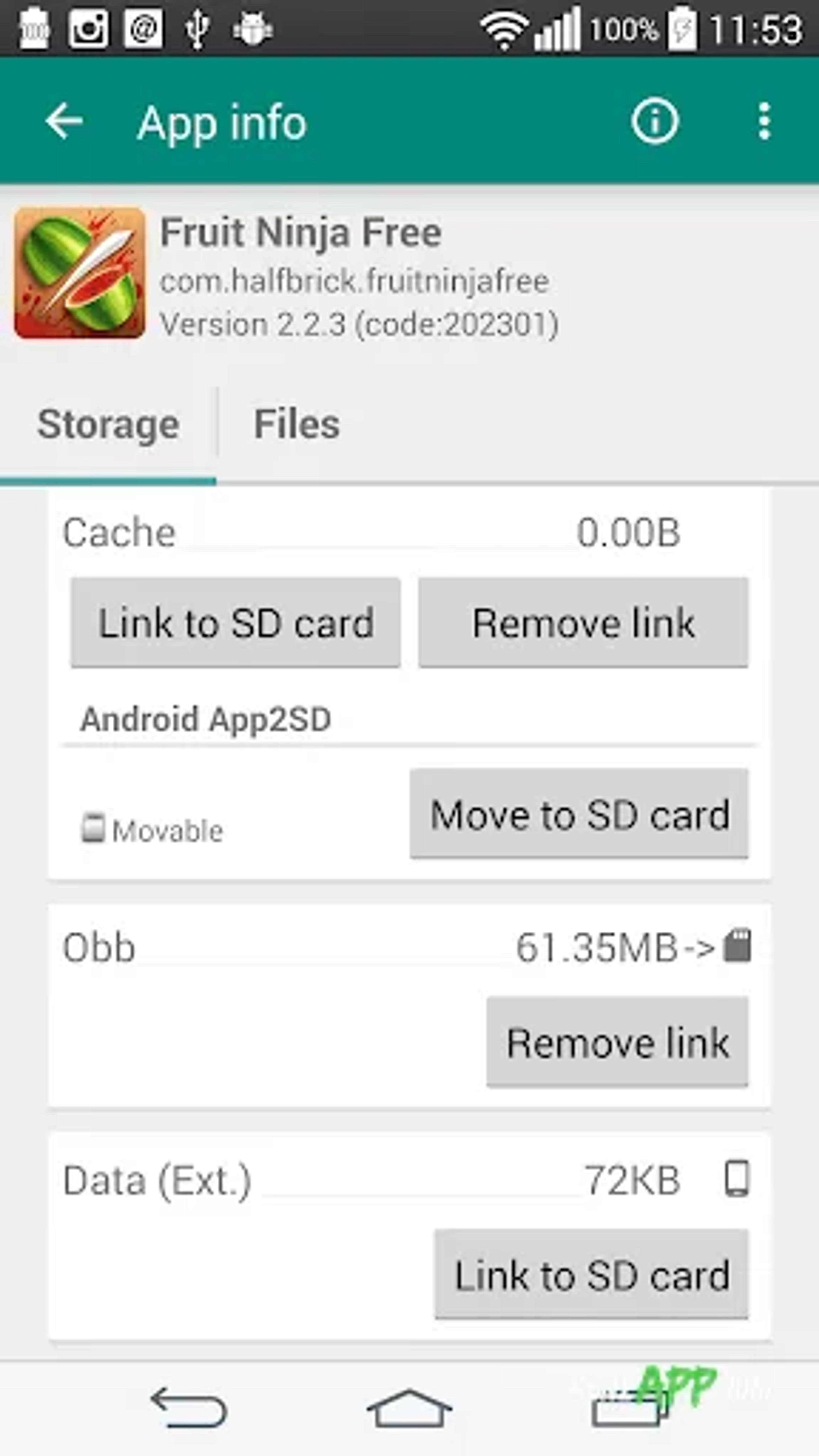 لقطة شاشة 3 من Link2SD