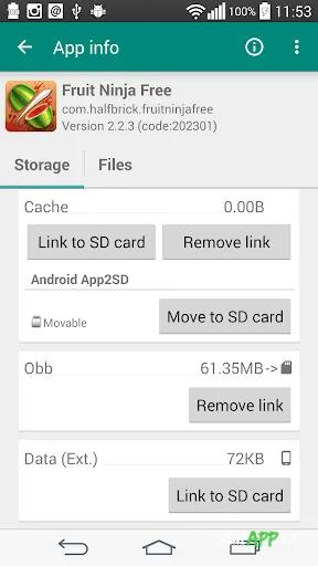 لقطة شاشة 3 من Link2SD