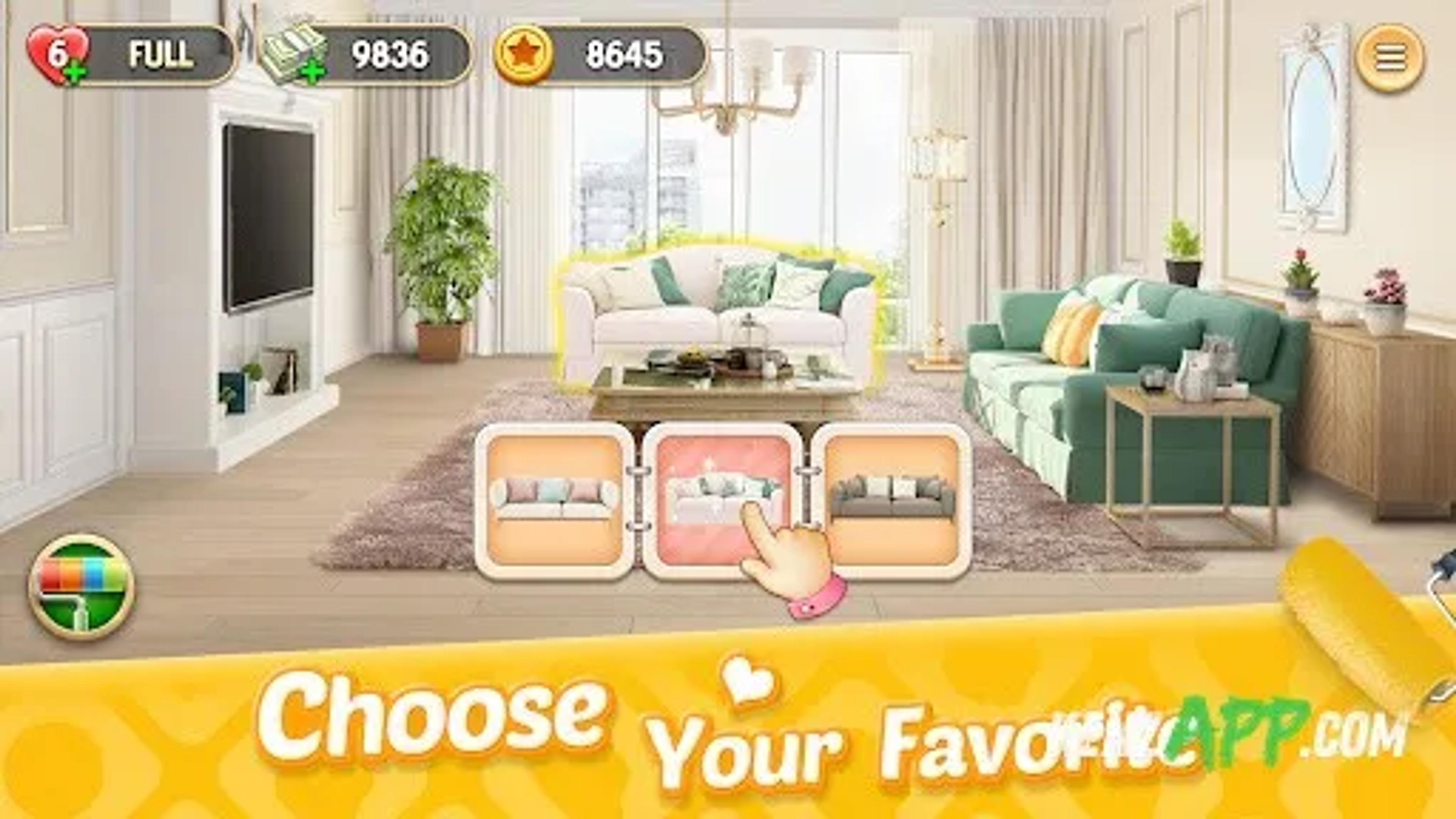 لقطة شاشة 2 من My Home - Design Dreams