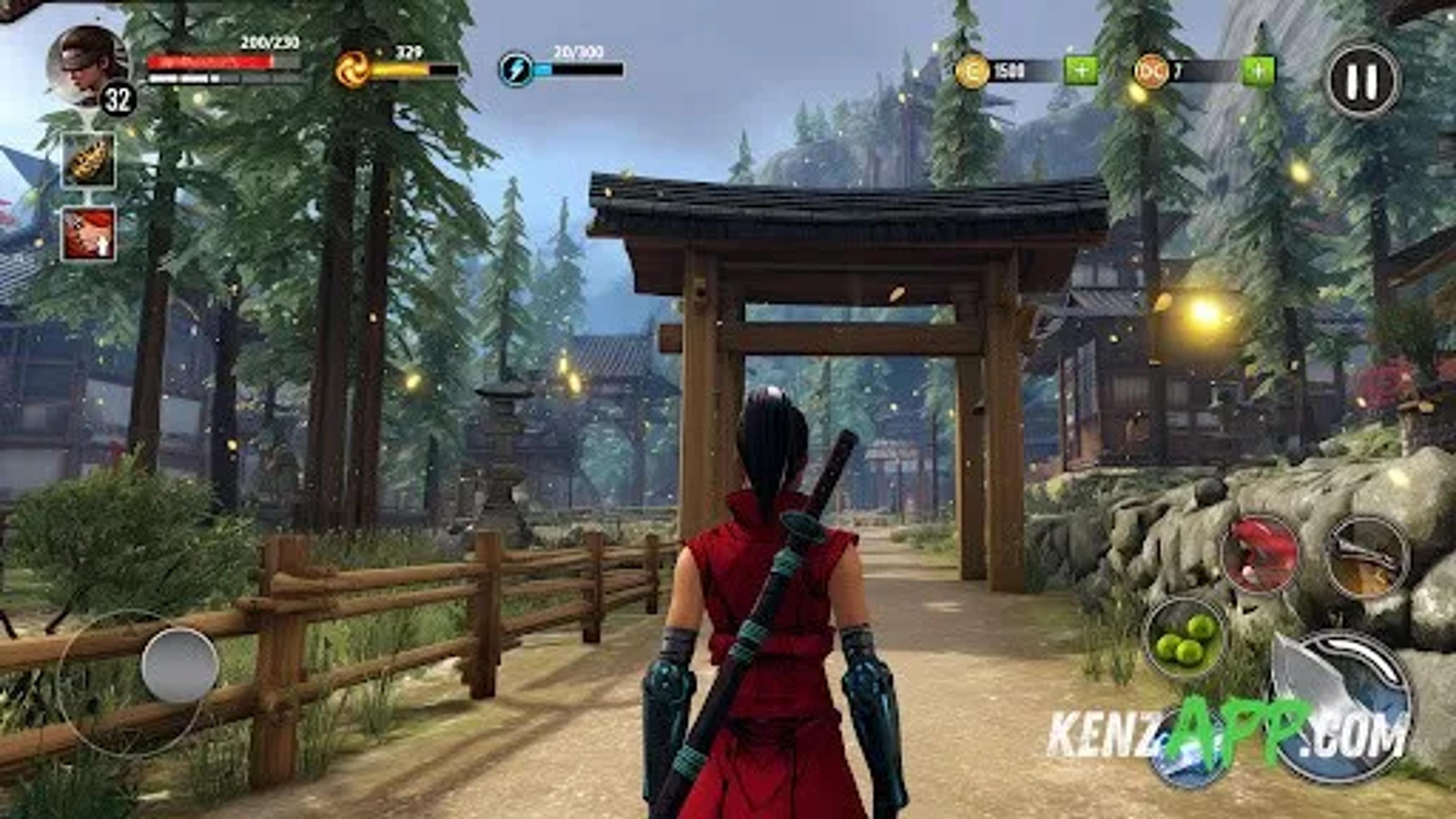 لقطة شاشة 3 من Ninja Ryuko: Shadow Ninja Game
