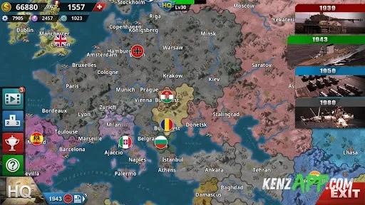 لقطة شاشة 2 من World Conqueror 4-WW2 Strategy