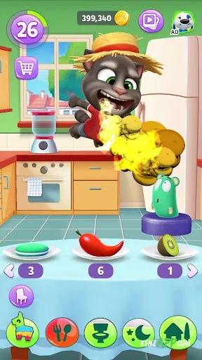 لقطة شاشة 2 من My Talking Tom 2: Pet Game