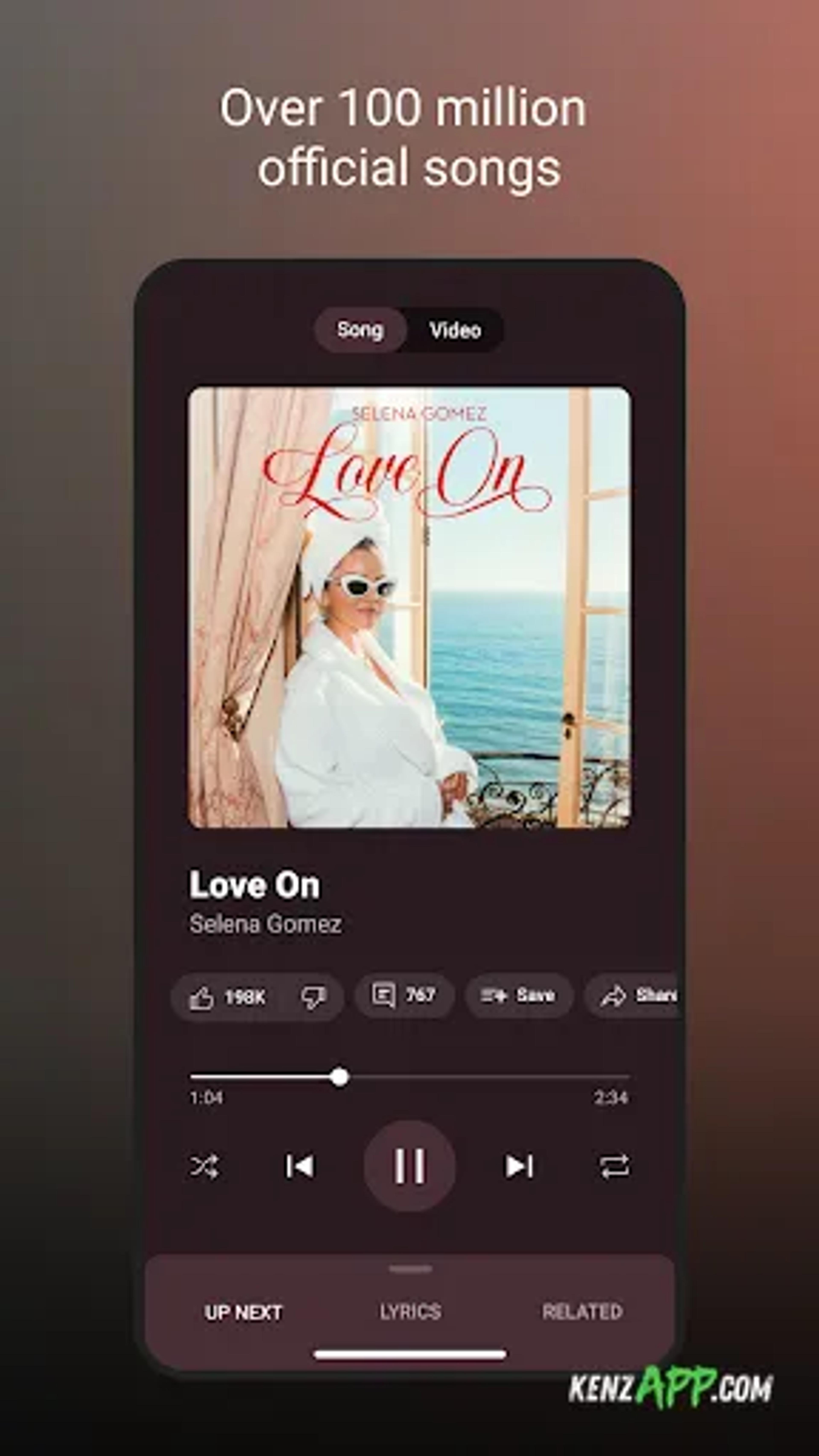 لقطة شاشة 1 من YouTube Music