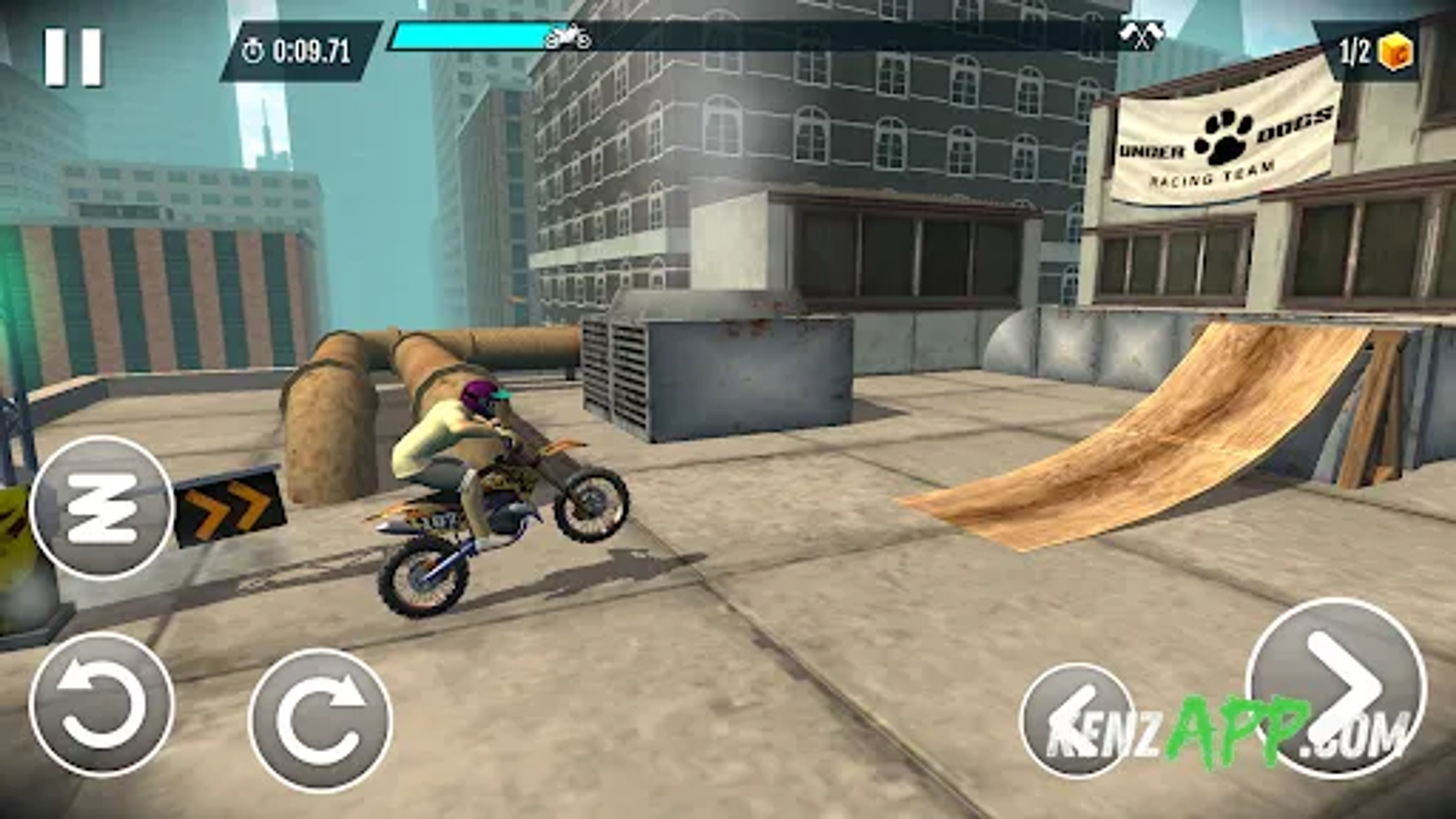 لقطة شاشة 2 من Stunt Bike Extreme