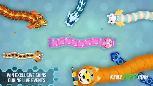 لقطة شاشة 3 من Snake.io - Fun Snake .io Games