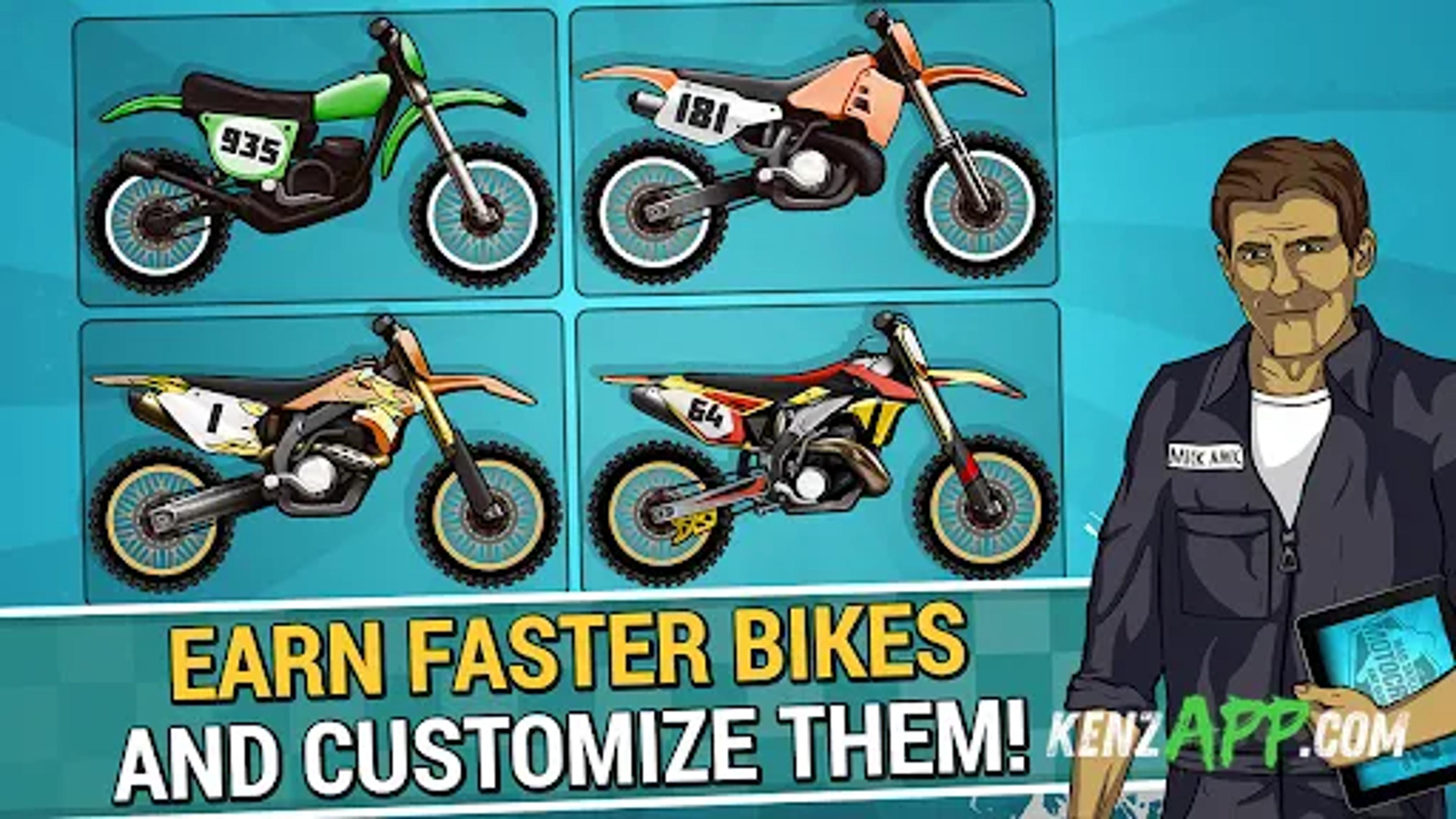 لقطة شاشة 2 من Mad Skills Motocross 2