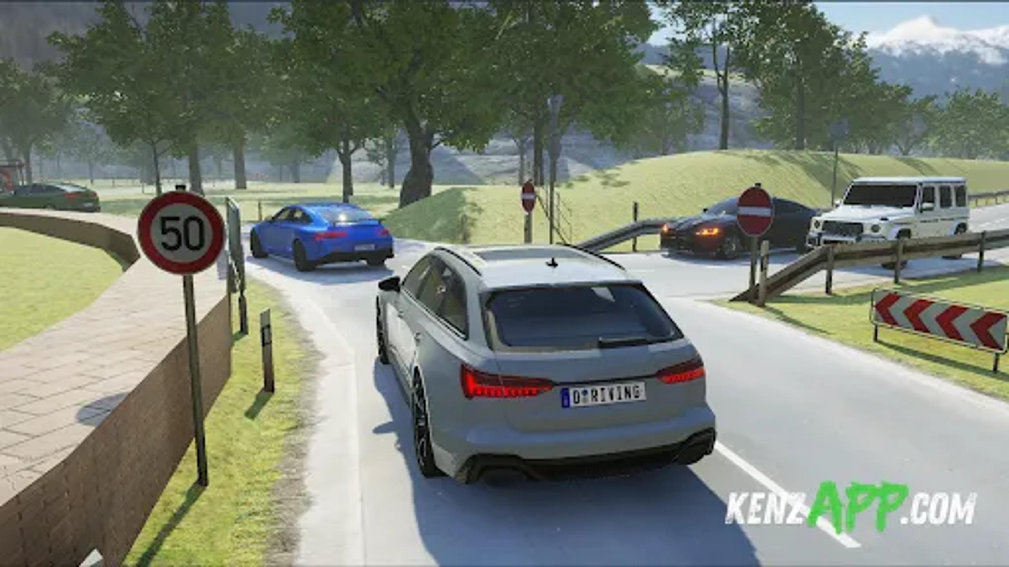 لقطة شاشة 3 من Driving School Simulator