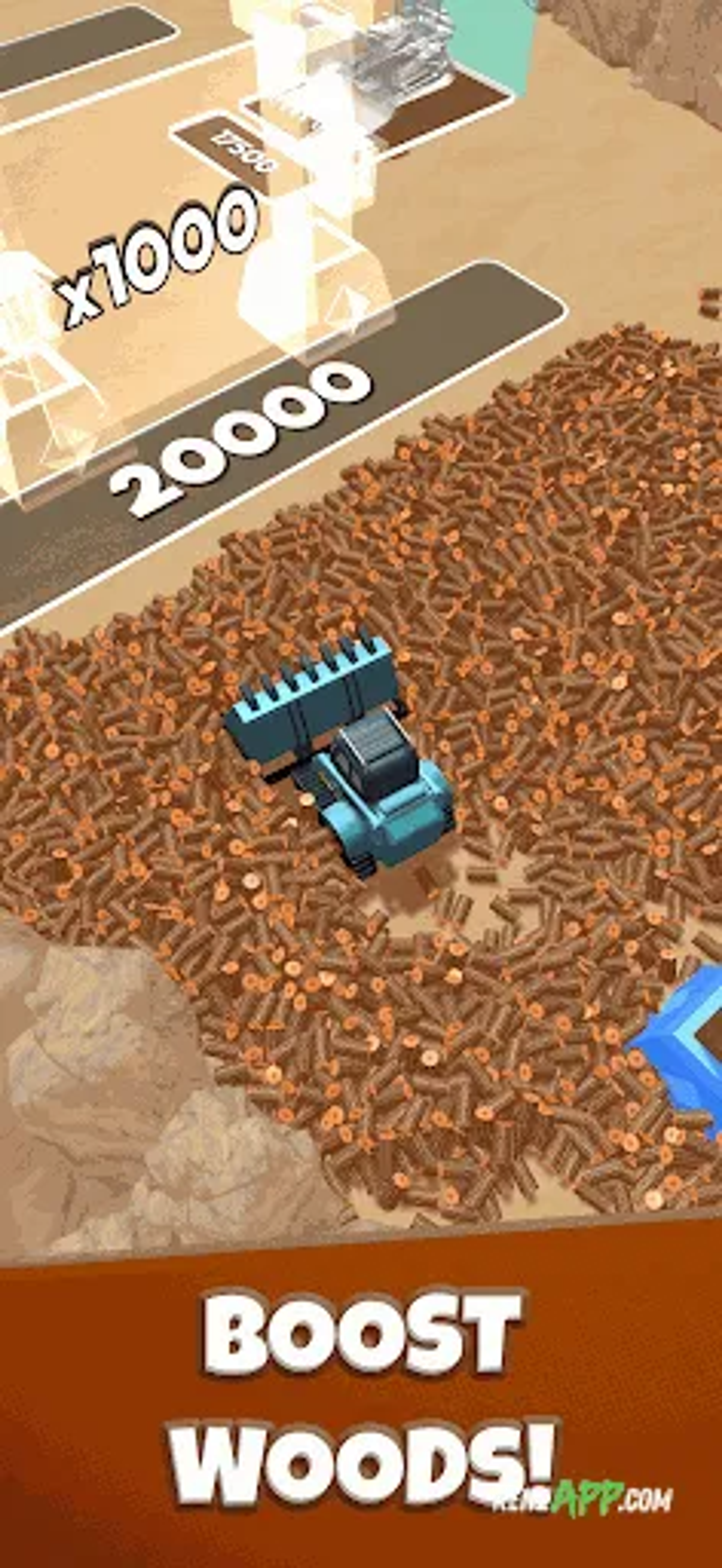 لقطة شاشة 1 من Idle Lumber Chopper Empire Inc