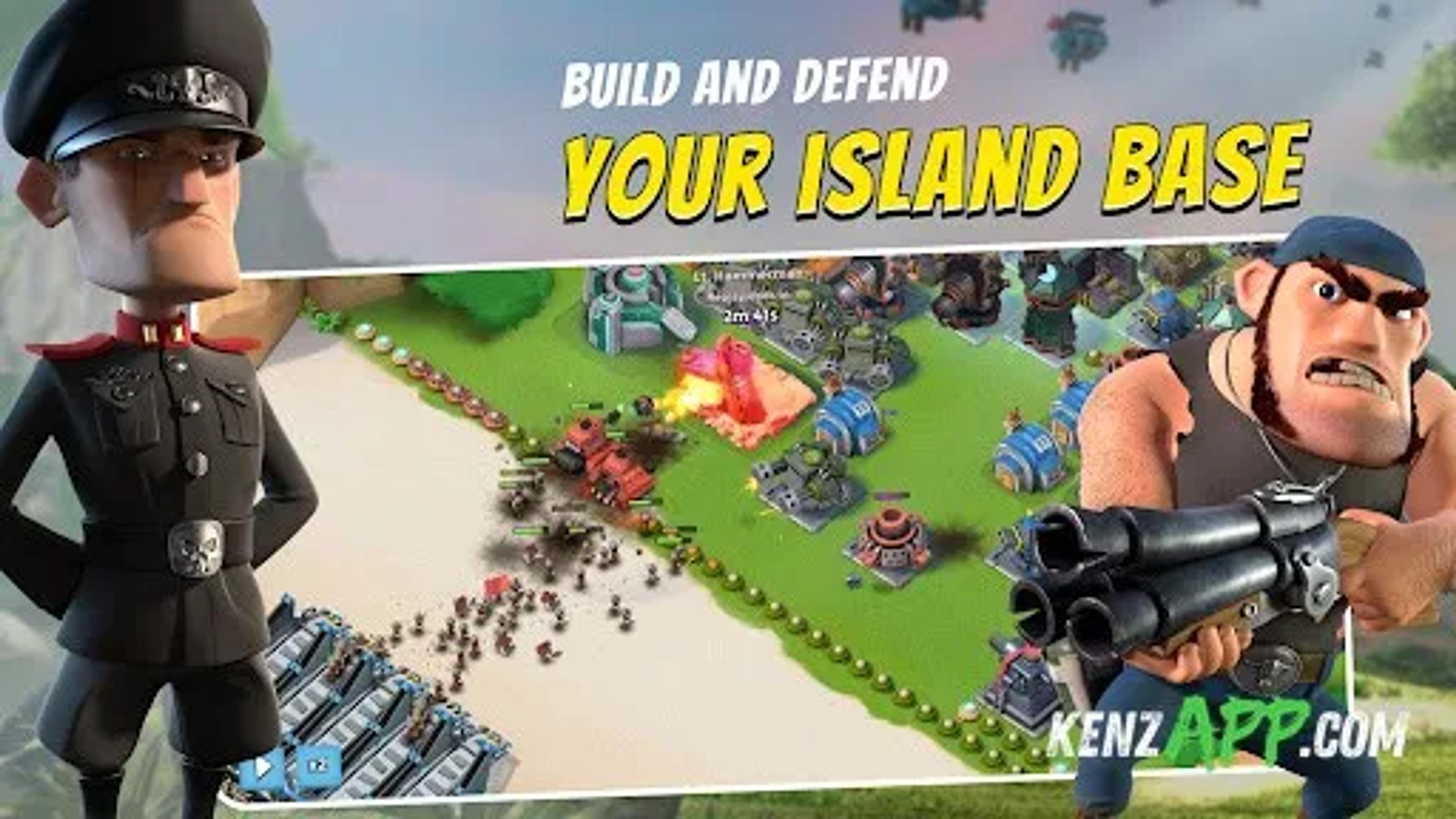 لقطة شاشة 3 من Boom Beach: War Strategy Game