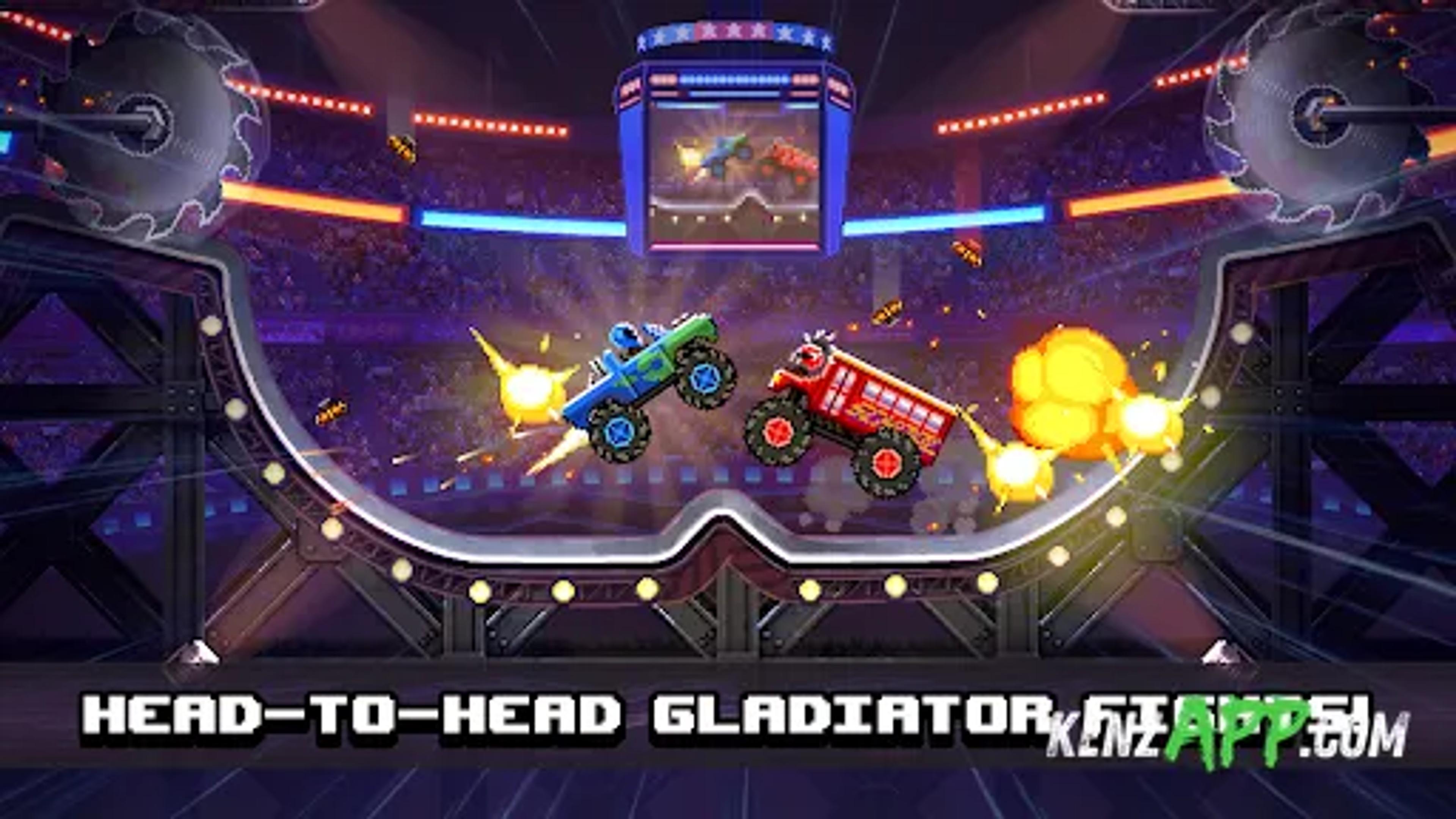 لقطة شاشة 1 من Drive Ahead! - Fun Car Battles