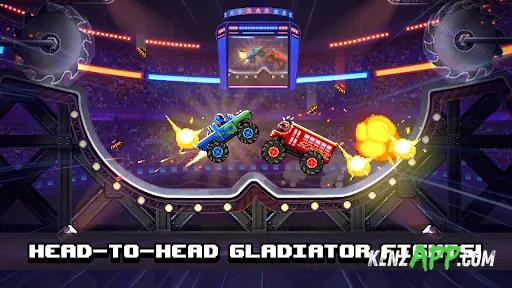 لقطة شاشة 1 من Drive Ahead! - Fun Car Battles