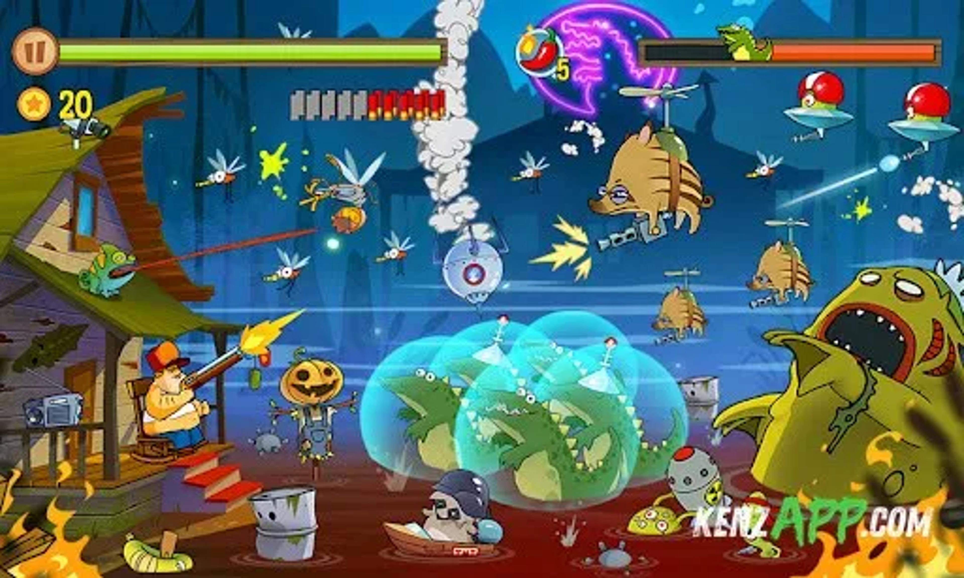 لقطة شاشة 4 من Swamp Attack
