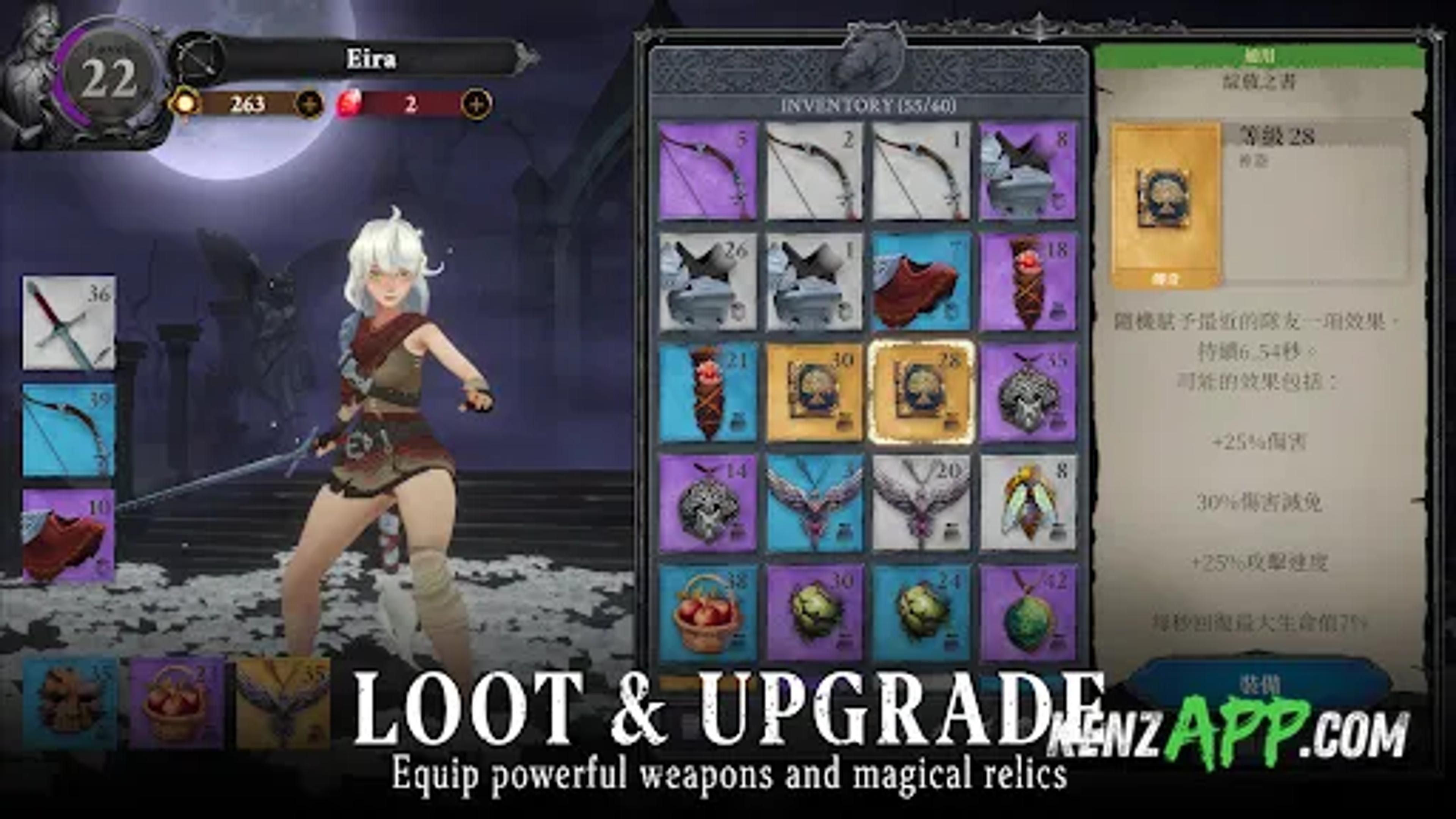 لقطة شاشة 3 من Soul Huntress: RPG Premium