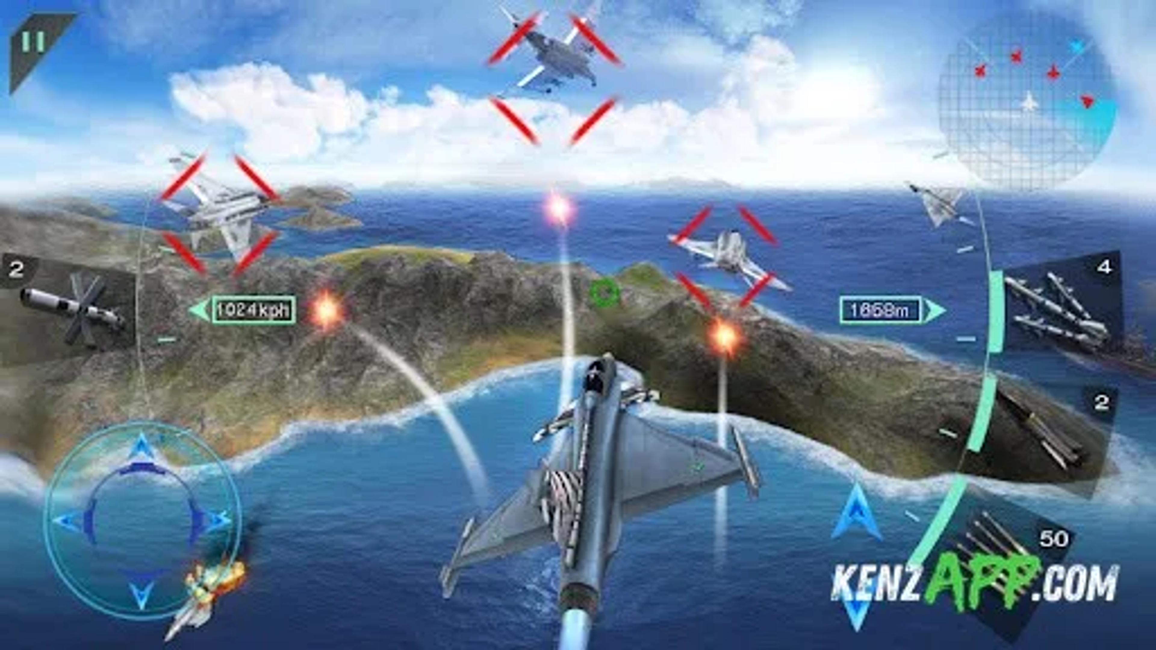 لقطة شاشة 3 من Sky Fighters 3D