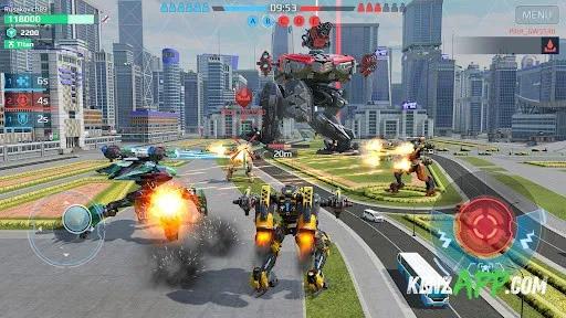 لقطة شاشة 2 من War Robots Multiplayer Battles