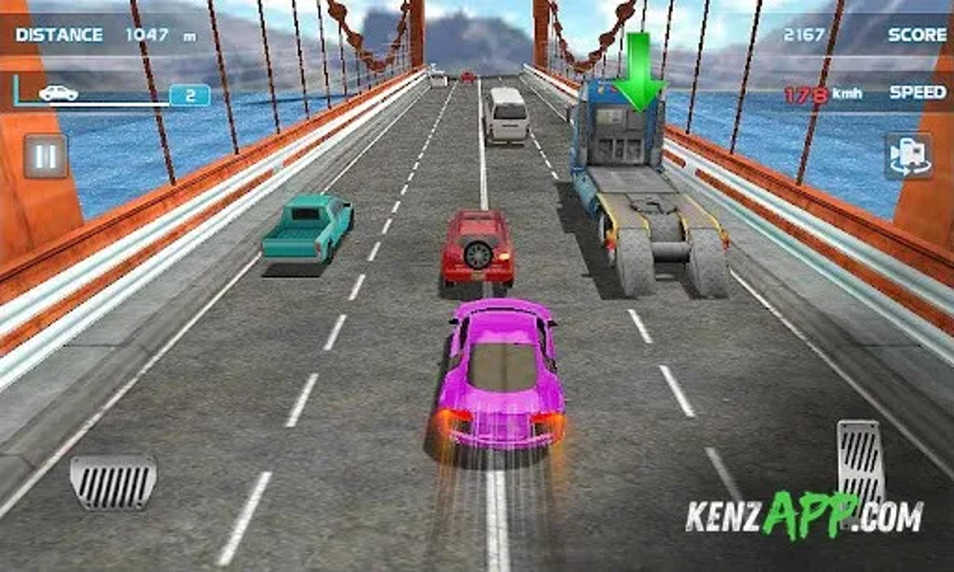 لقطة شاشة 2 من Turbo Driving Racing 3D