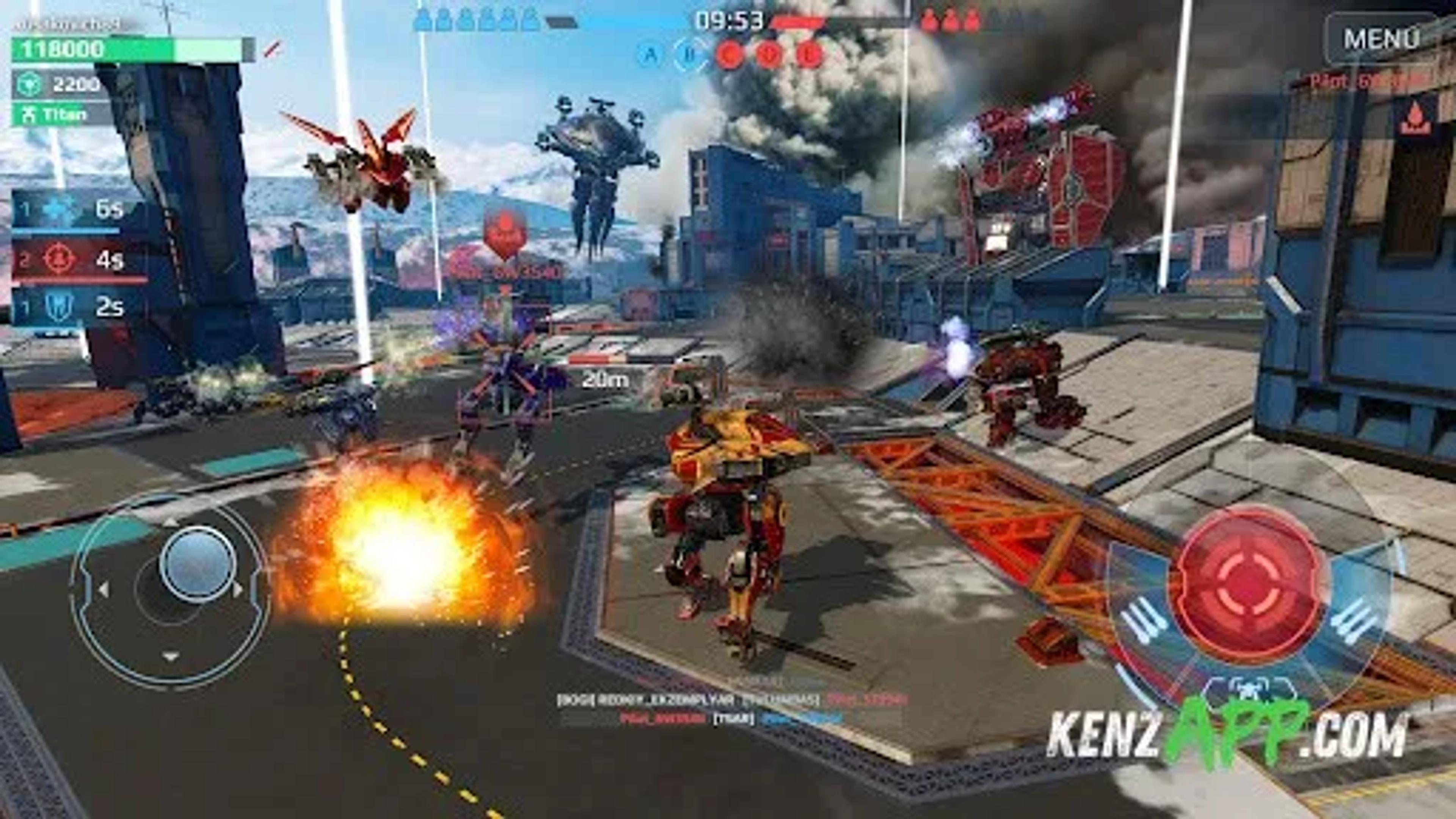 لقطة شاشة 4 من War Robots Multiplayer Battles