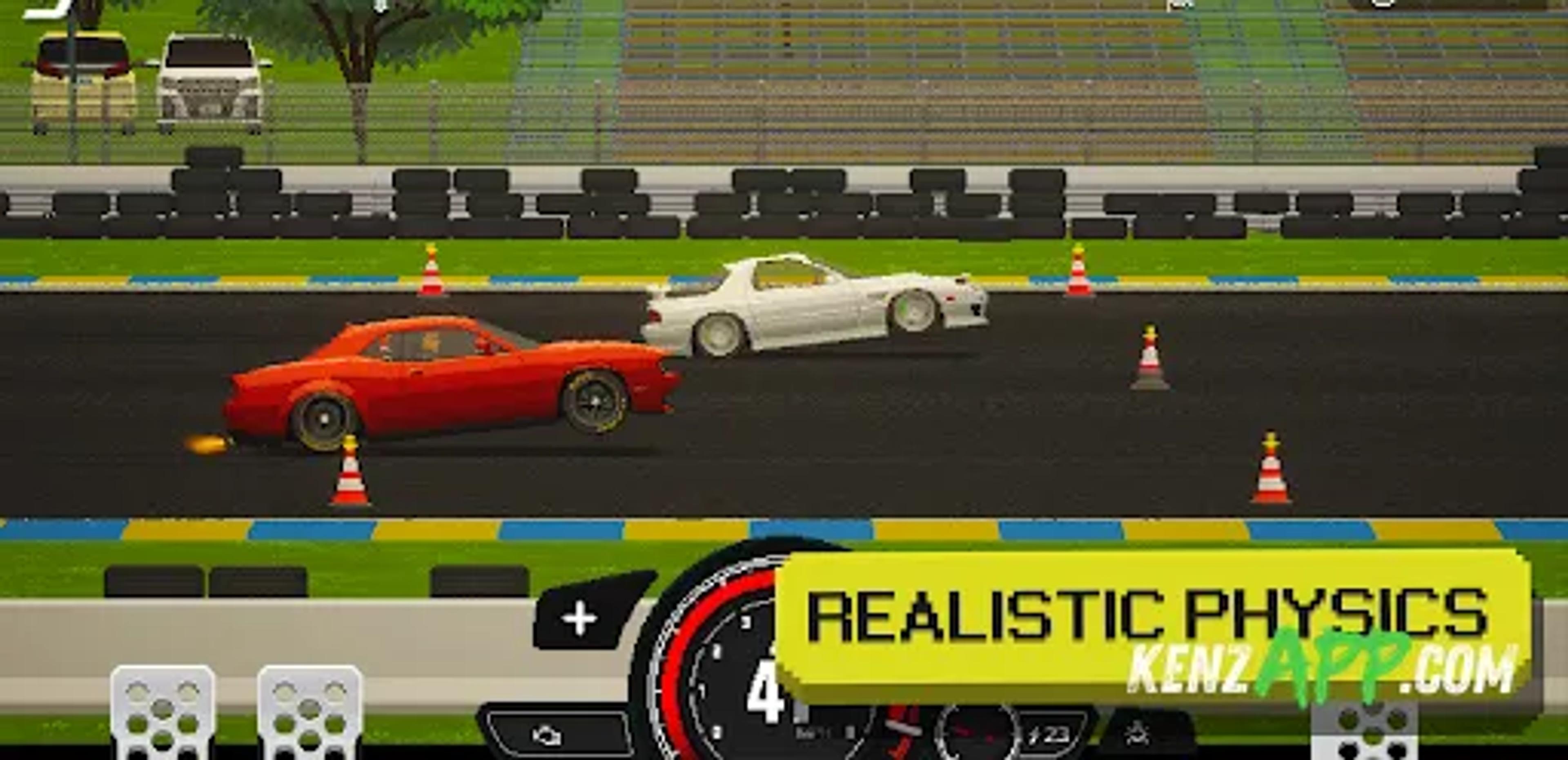 لقطة شاشة 1 من APEX Racer - Pixel Cars