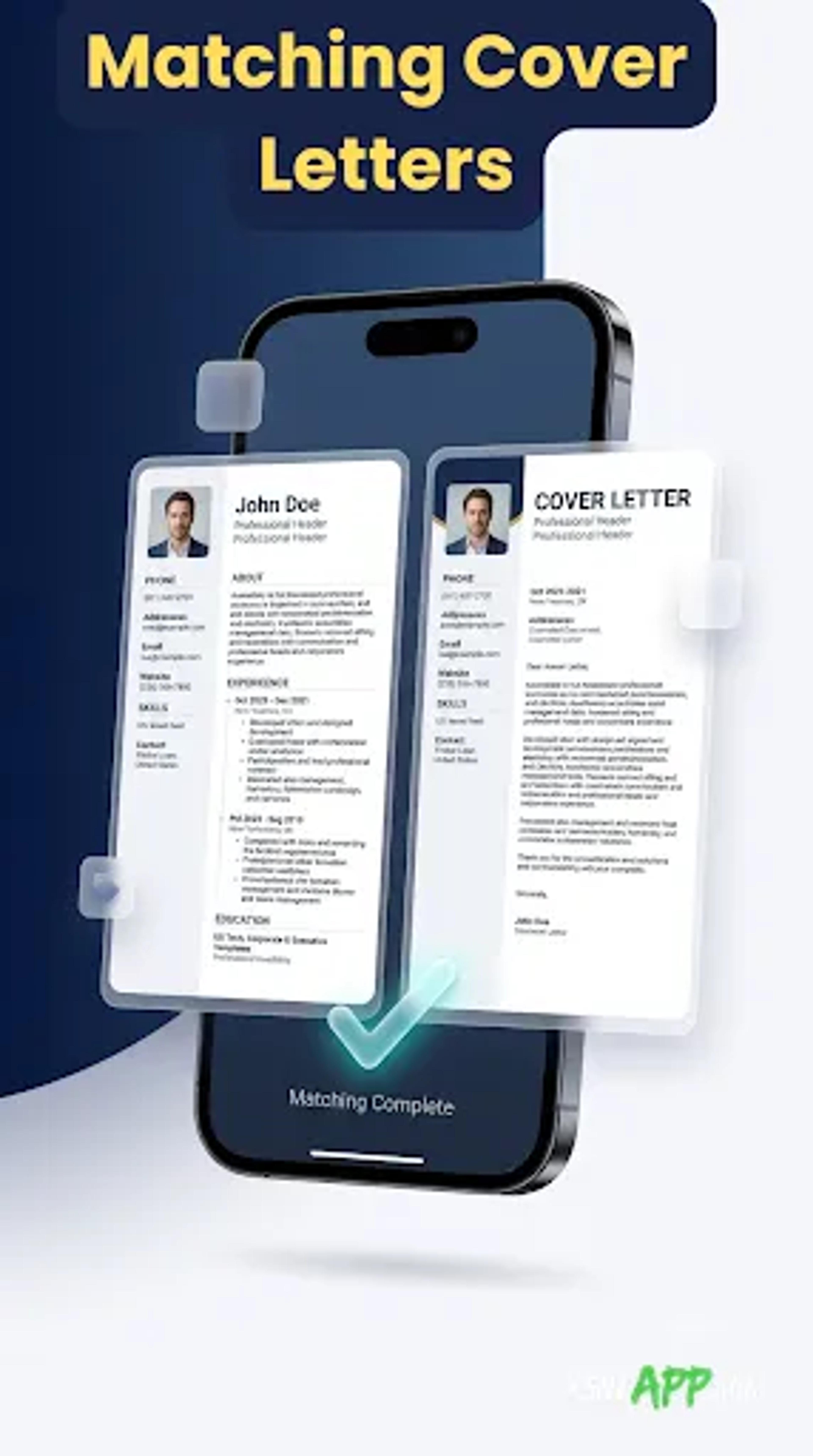 لقطة شاشة 3 من Fast CV Maker: Resume Builder