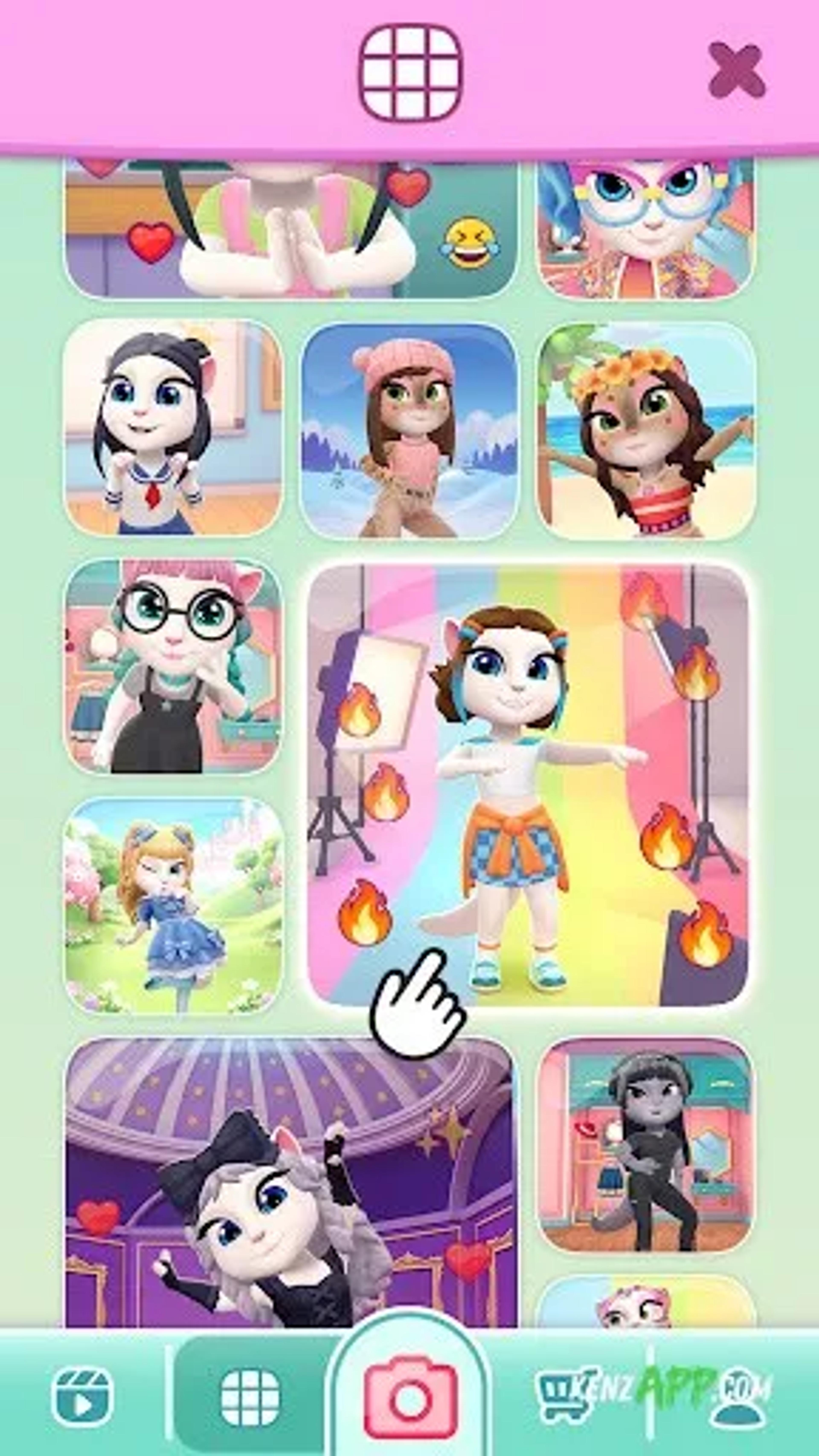 لقطة شاشة 4 من My Talking Angela 2