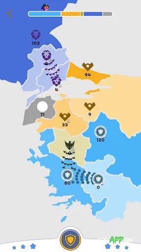 لقطة شاشة 2 من State.io — Conquer the World