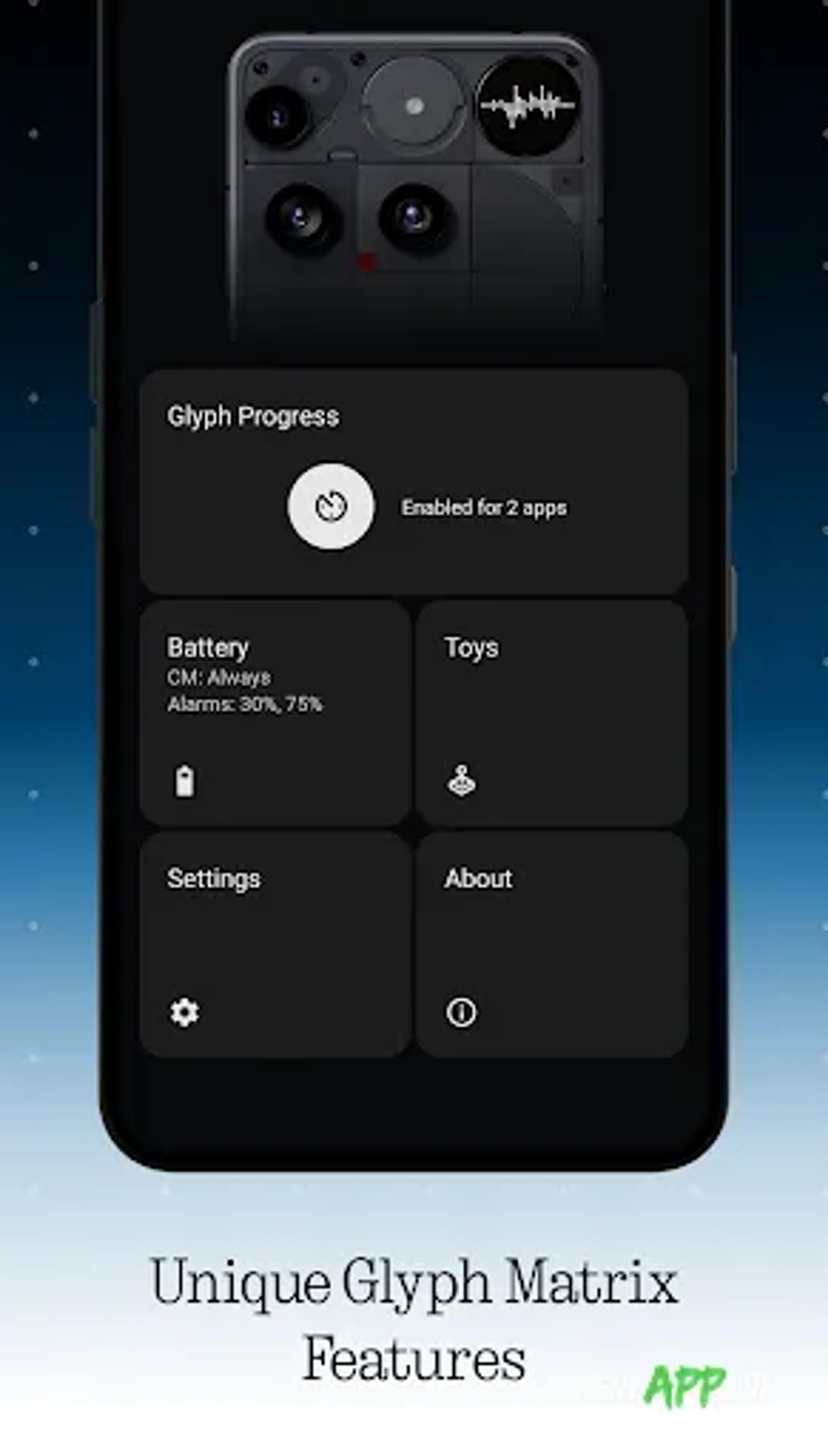 لقطة شاشة 4 من Glyphify: Custom Nothing Glyph