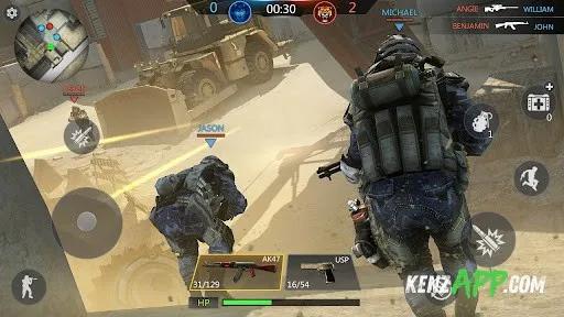 لقطة شاشة 3 من FPS Online Strike:PVP Shooter