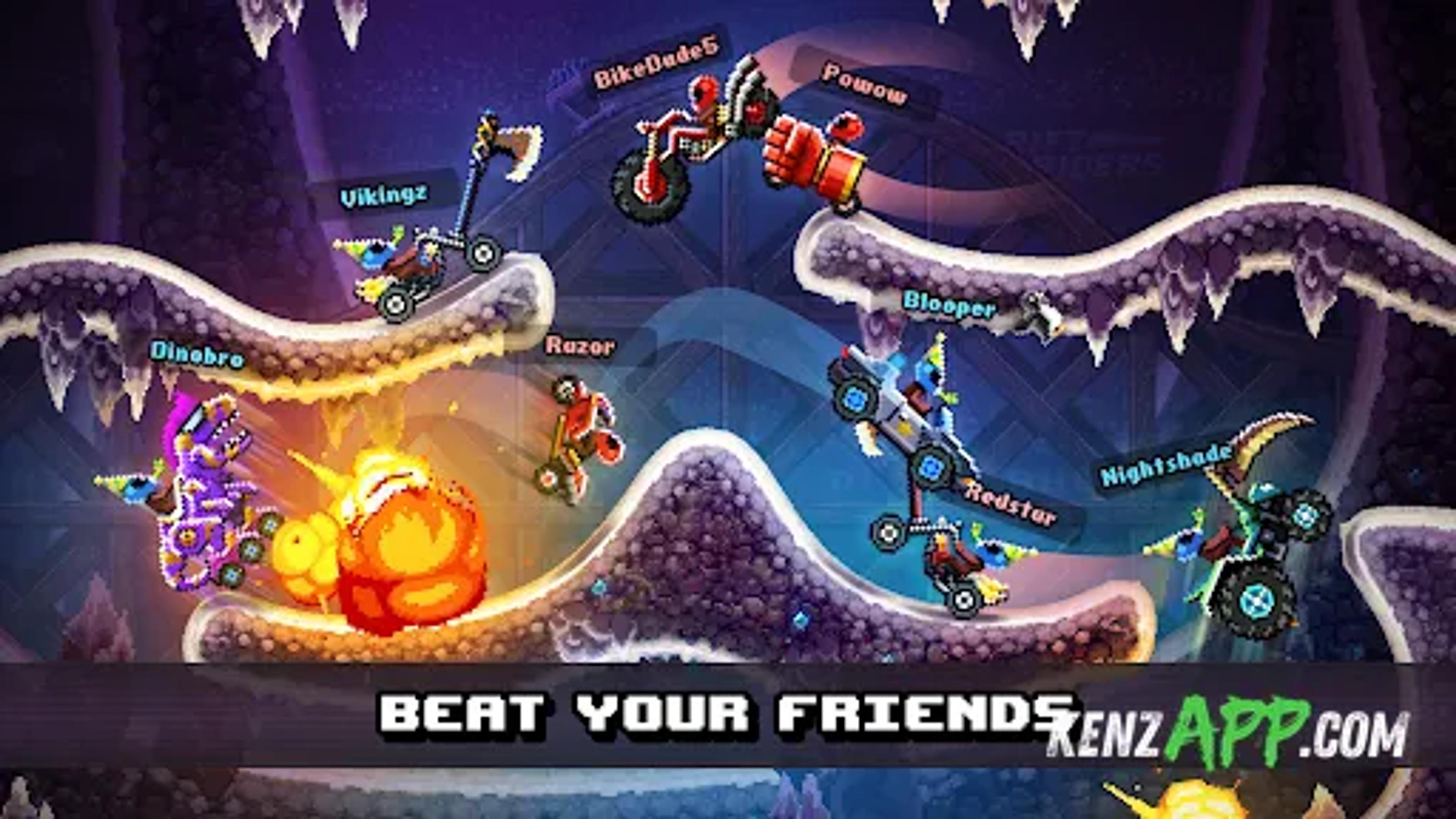 لقطة شاشة 2 من Drive Ahead! - Fun Car Battles