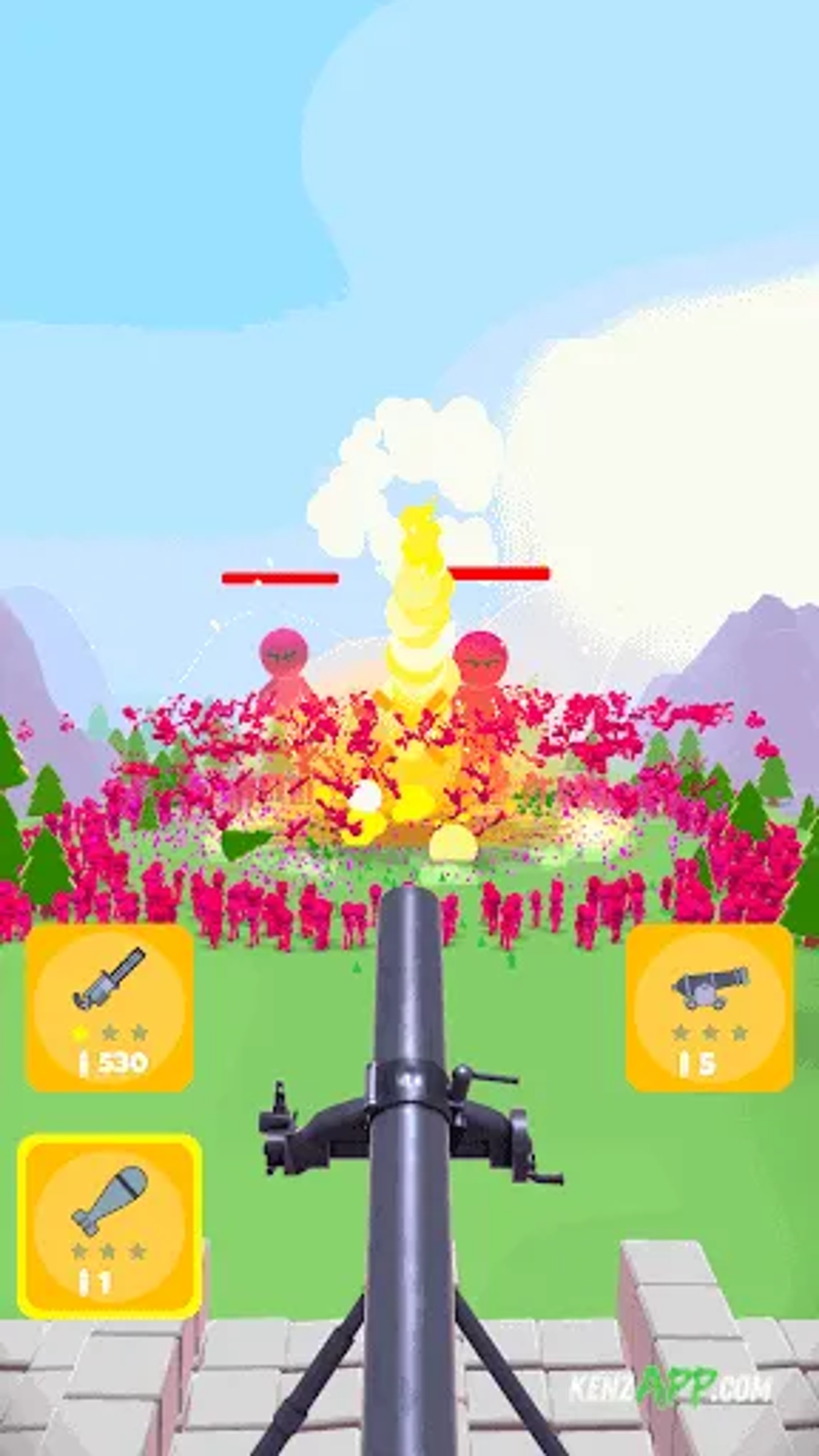 لقطة شاشة 1 من Crowd Defense