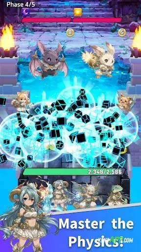 لقطة شاشة 2 من Coin Summoner: Coin Pusher RPG