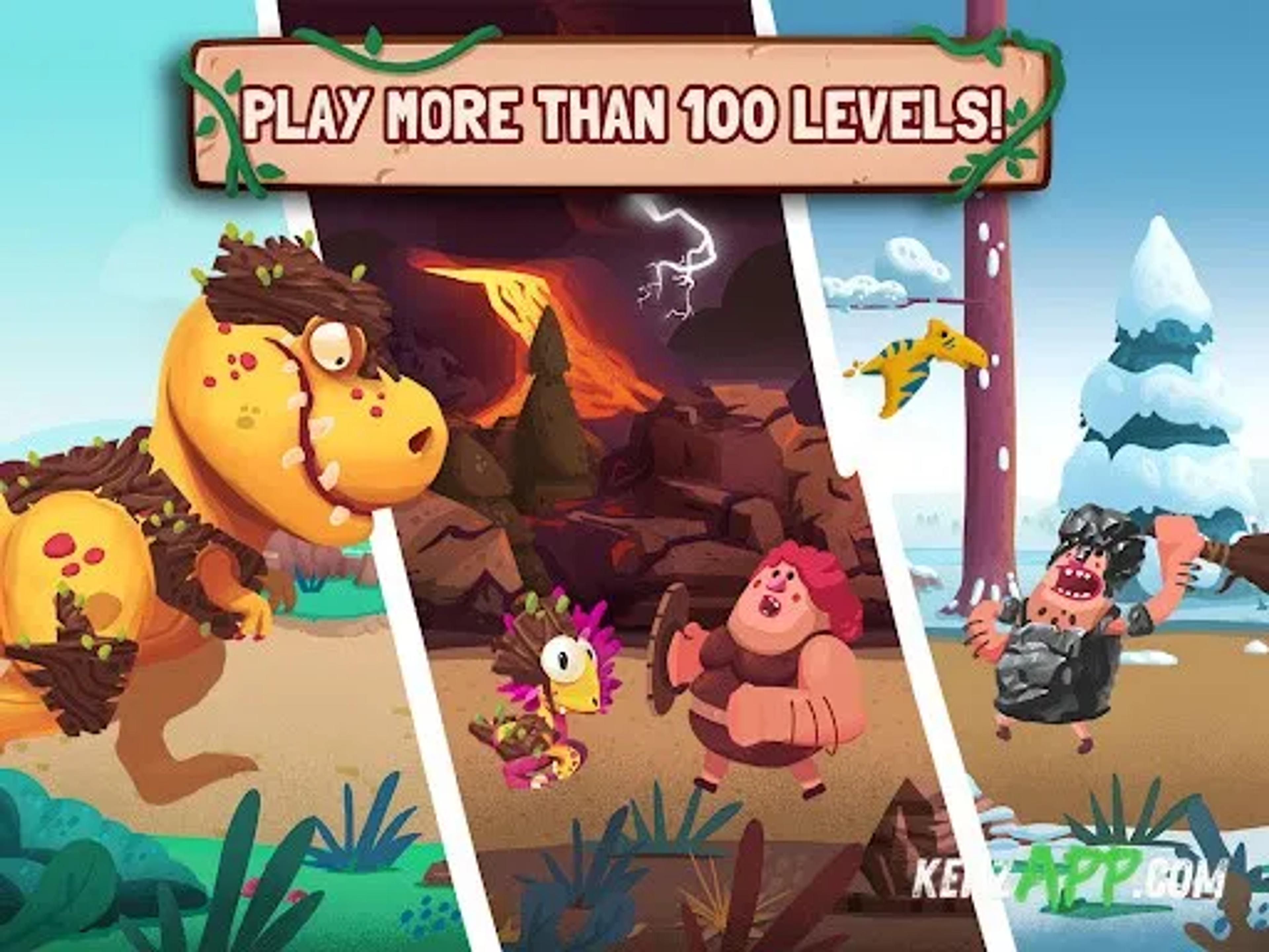 لقطة شاشة 4 من Dino Bash: Dinosaur Battle