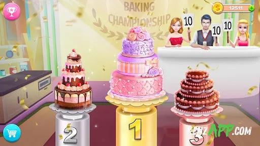 لقطة شاشة 3 من My Bakery Empire: Bake a Cake