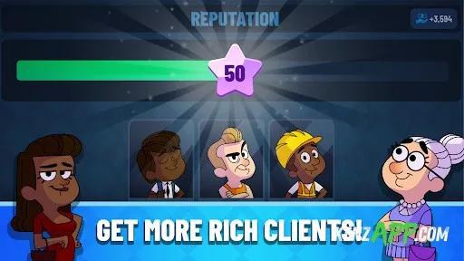 لقطة شاشة 2 من Idle Bank Tycoon: Money Empire