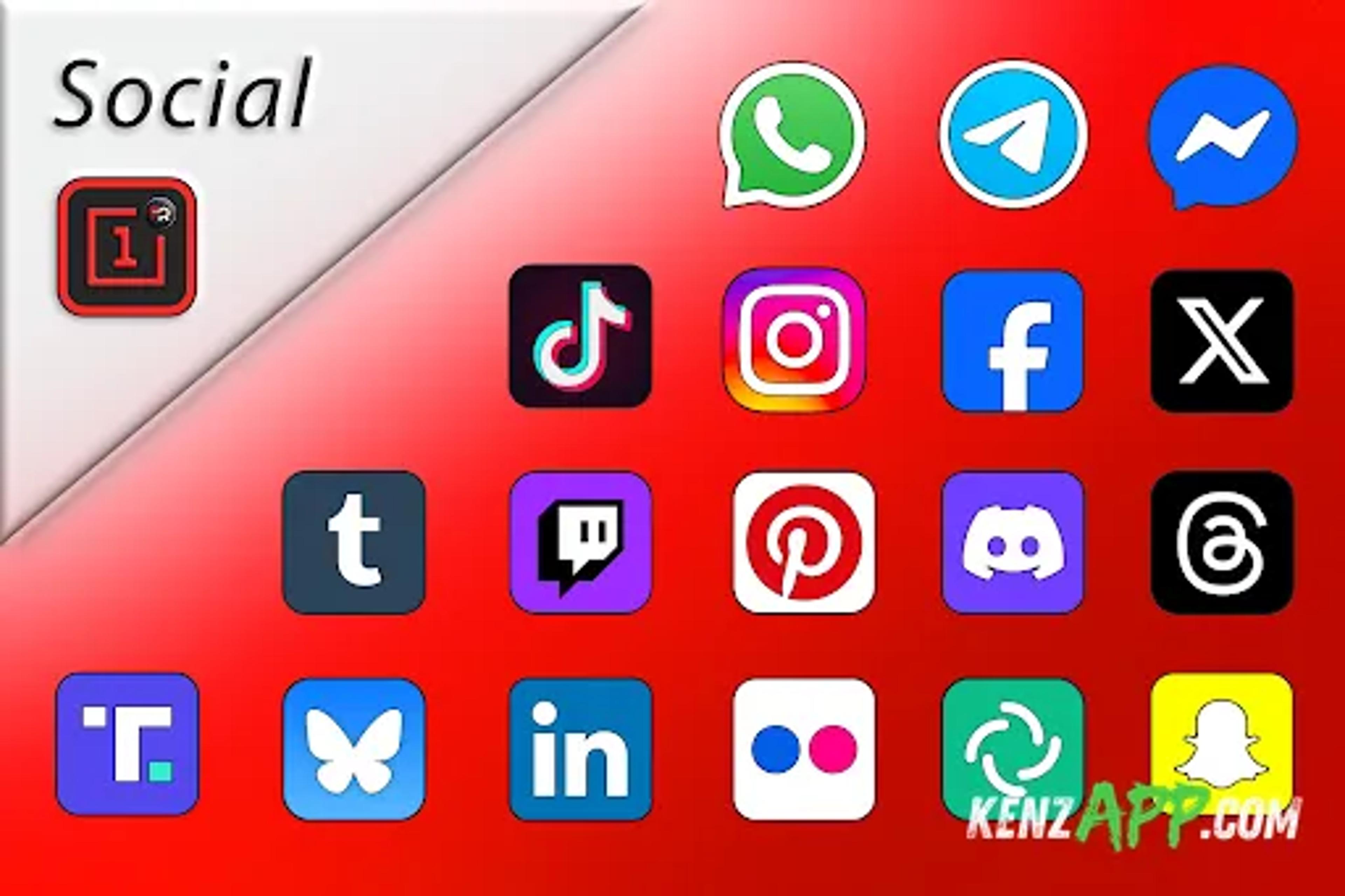 لقطة شاشة 3 من Oxigen HD - Icon Pack