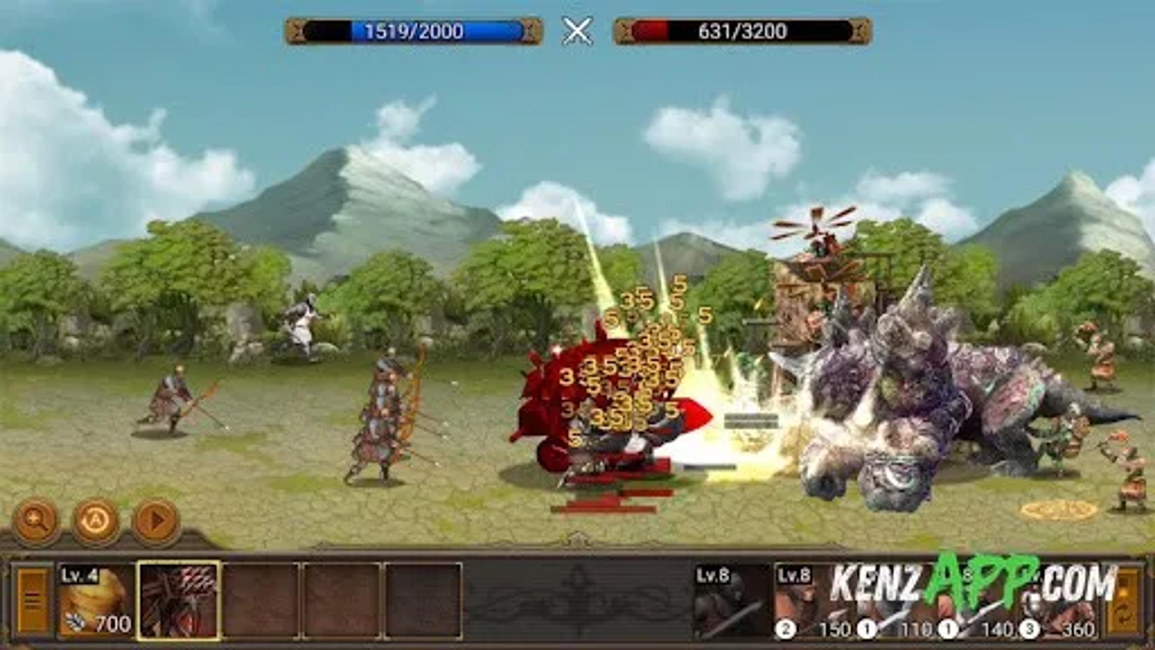 لقطة شاشة 1 من Kingdom Wars2