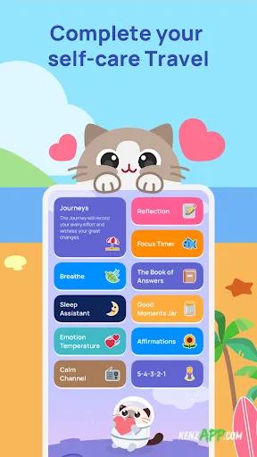 لقطة شاشة 3 من Catzy: Self-Care Journey