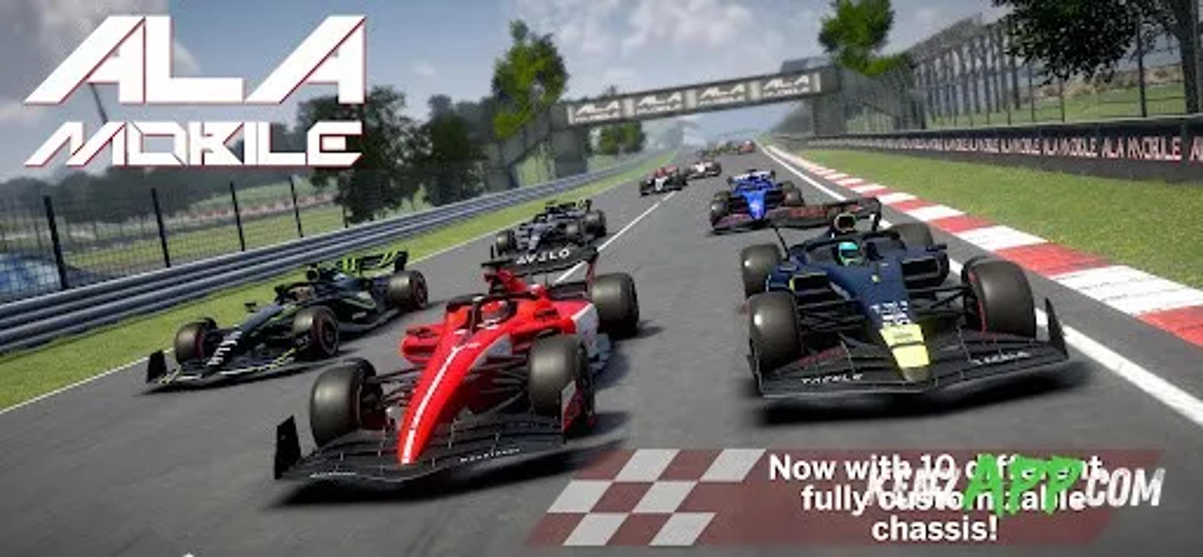 لقطة شاشة 1 من Ala Mobile - Formula racing