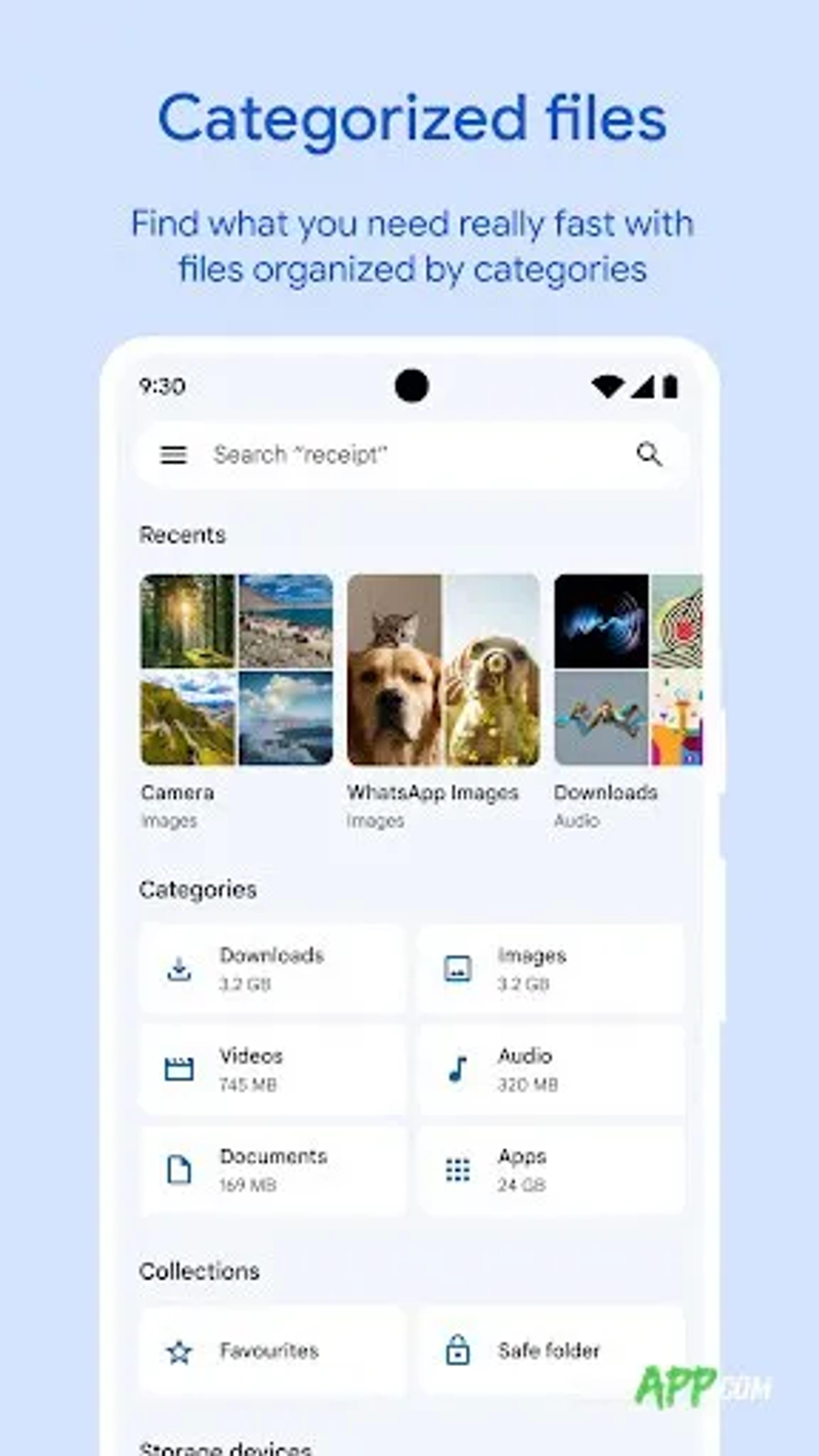 لقطة شاشة 1 من Files by Google