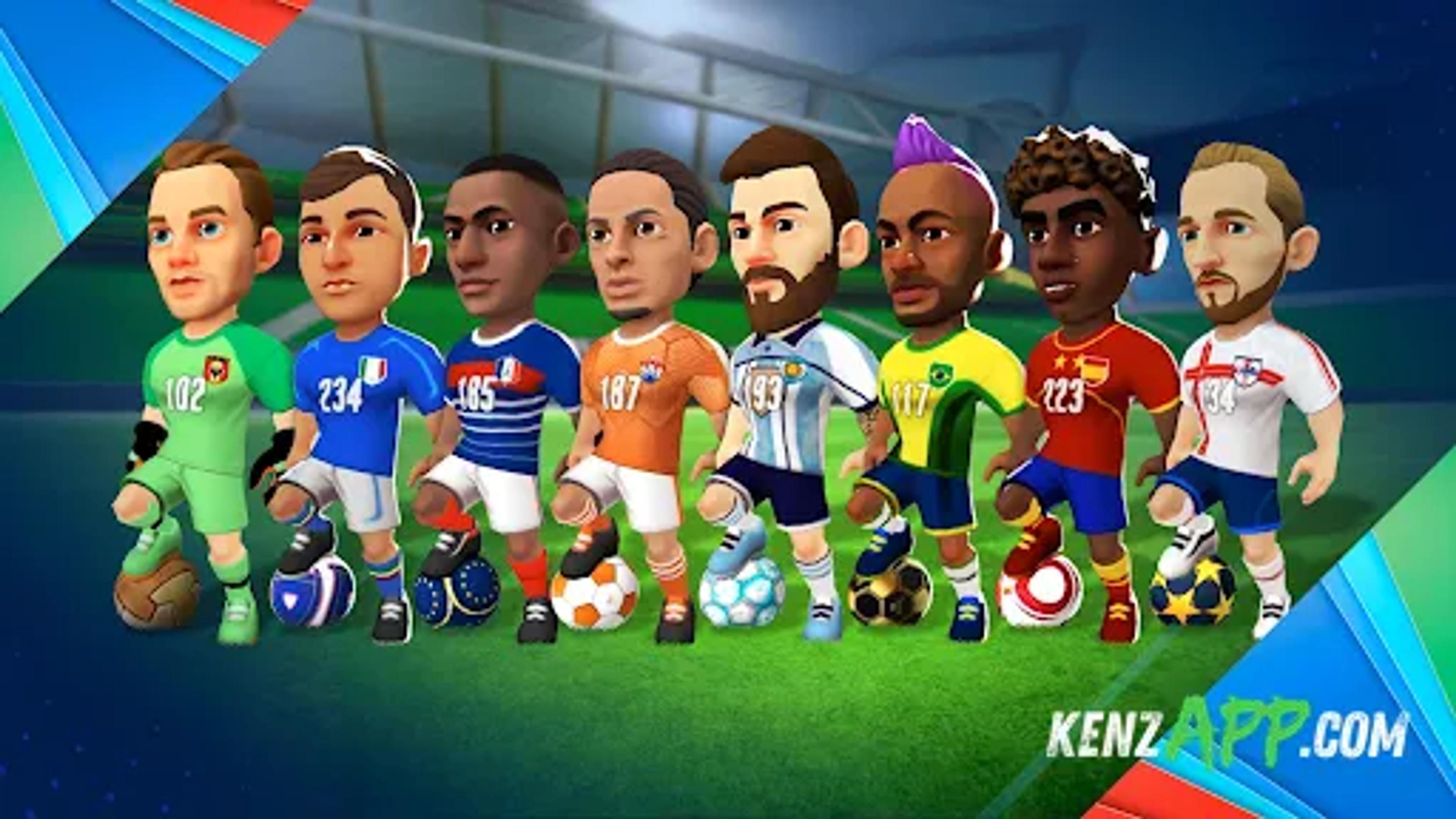 لقطة شاشة 2 من Mini Football - Soccer Games