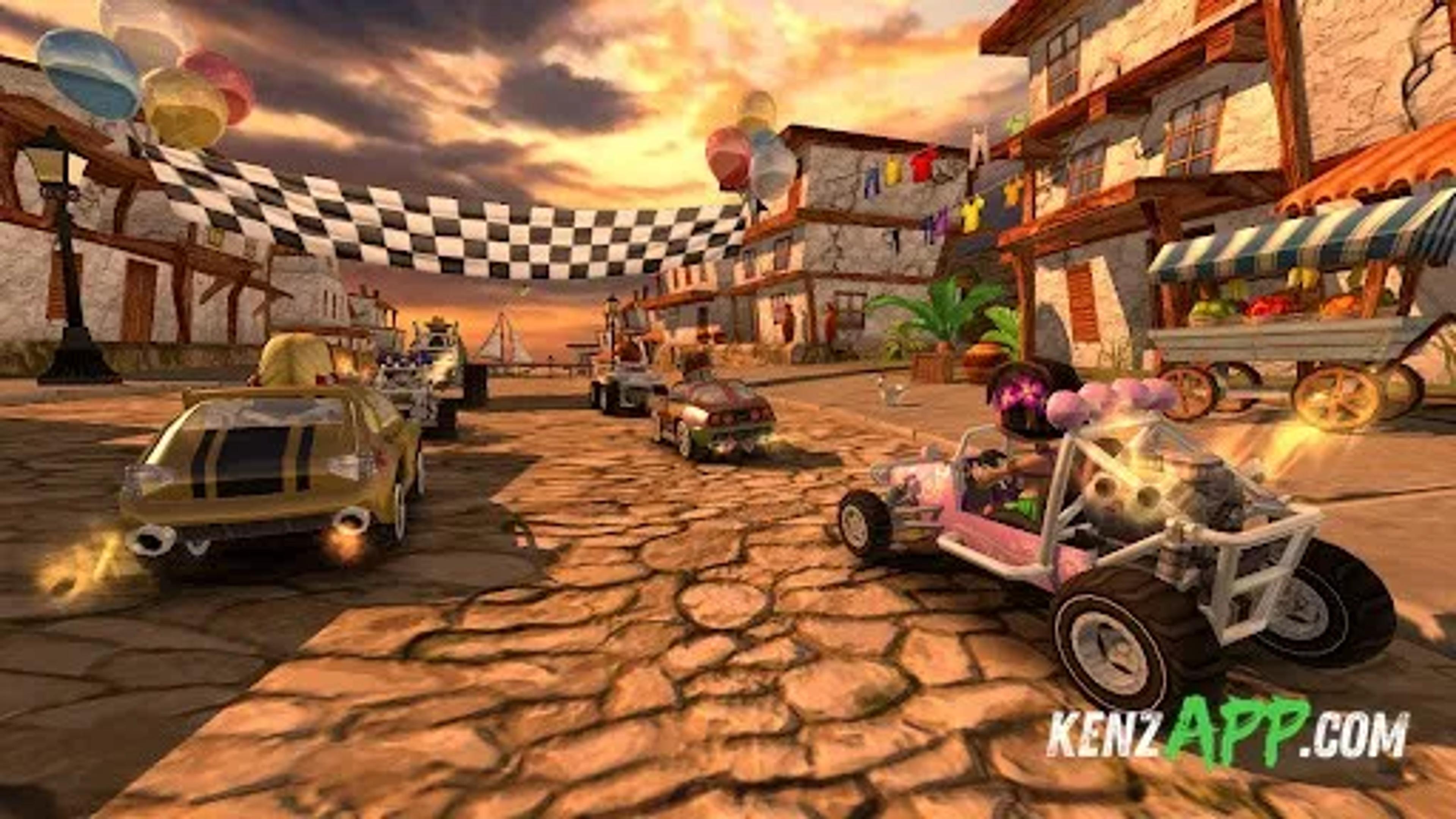 لقطة شاشة 1 من Beach Buggy Racing