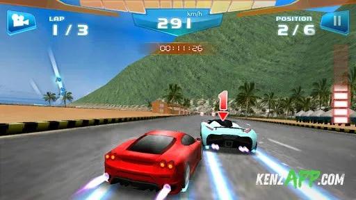 لقطة شاشة 2 من Fast Racing 3D