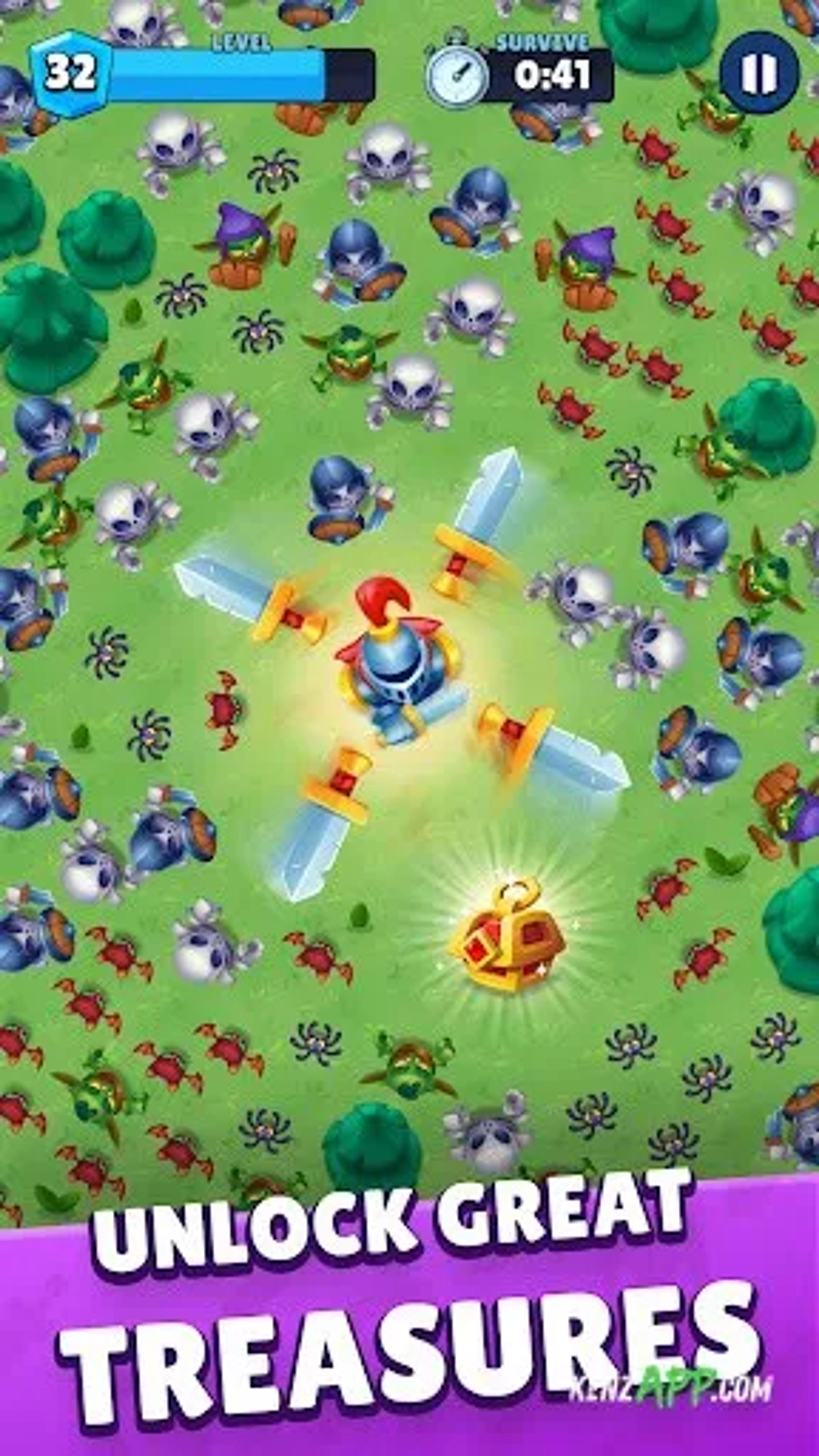 لقطة شاشة 3 من Heroes vs Hordes: Survival RPG