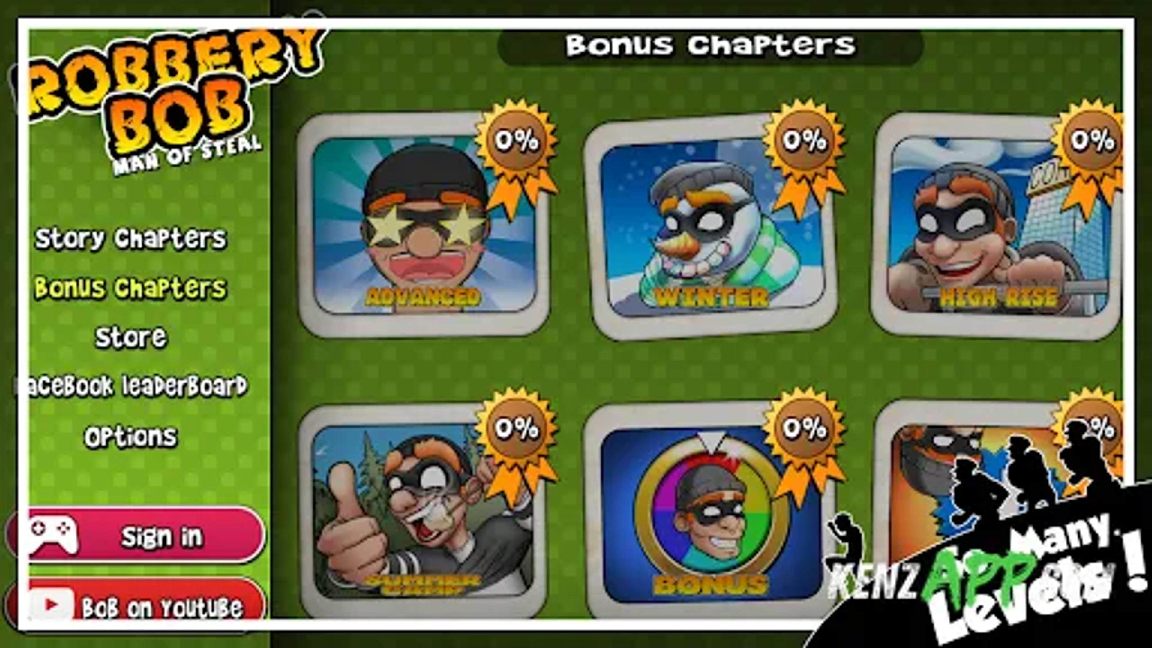 لقطة شاشة 2 من Robbery Bob - King of Sneak