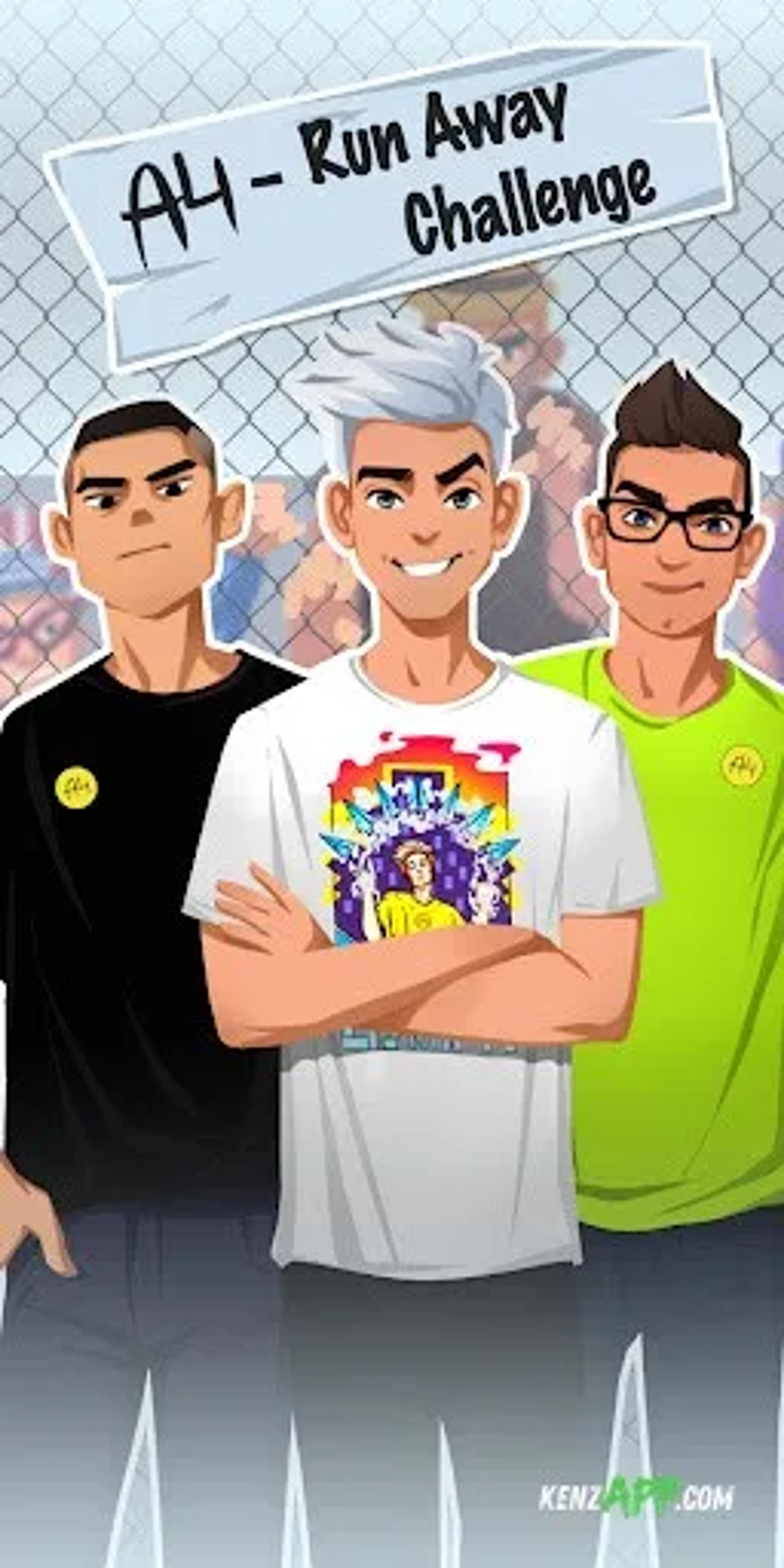لقطة شاشة 1 من A4 - Run Away Challenge